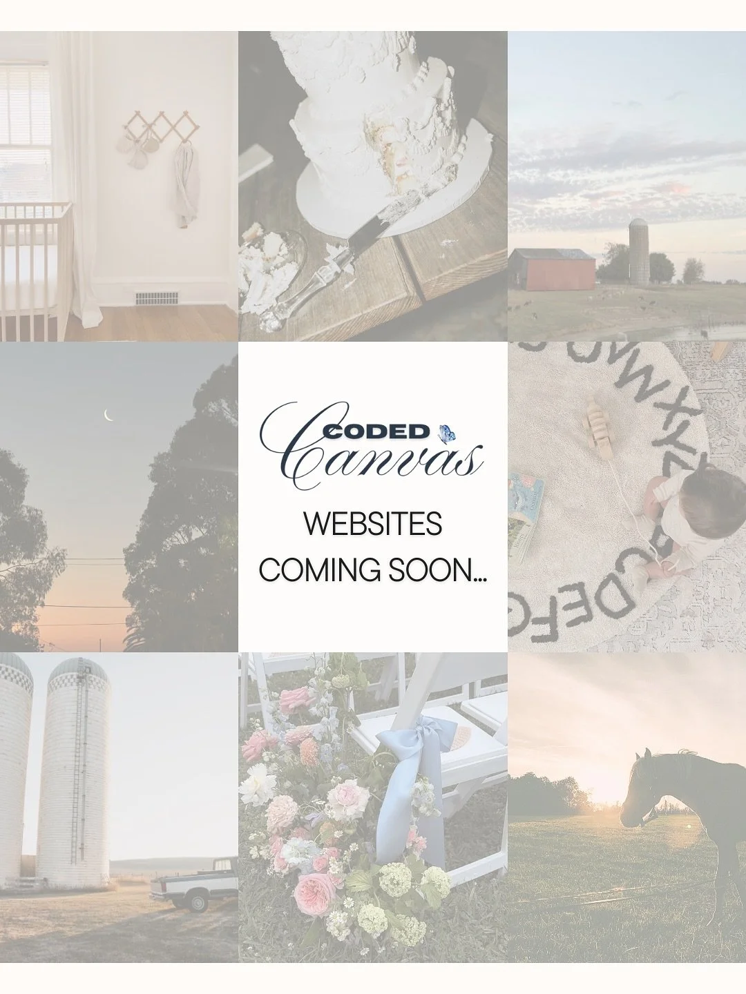 Website renovations are underway for three very different &mdash; and equally special &mdash; clients: M&amp;W Feed &amp; Fertilizer, Sleepy Moons Sleep Consultant, and The McLaughlin Edit.

From farm fields to rested babies to refined celebrations, 