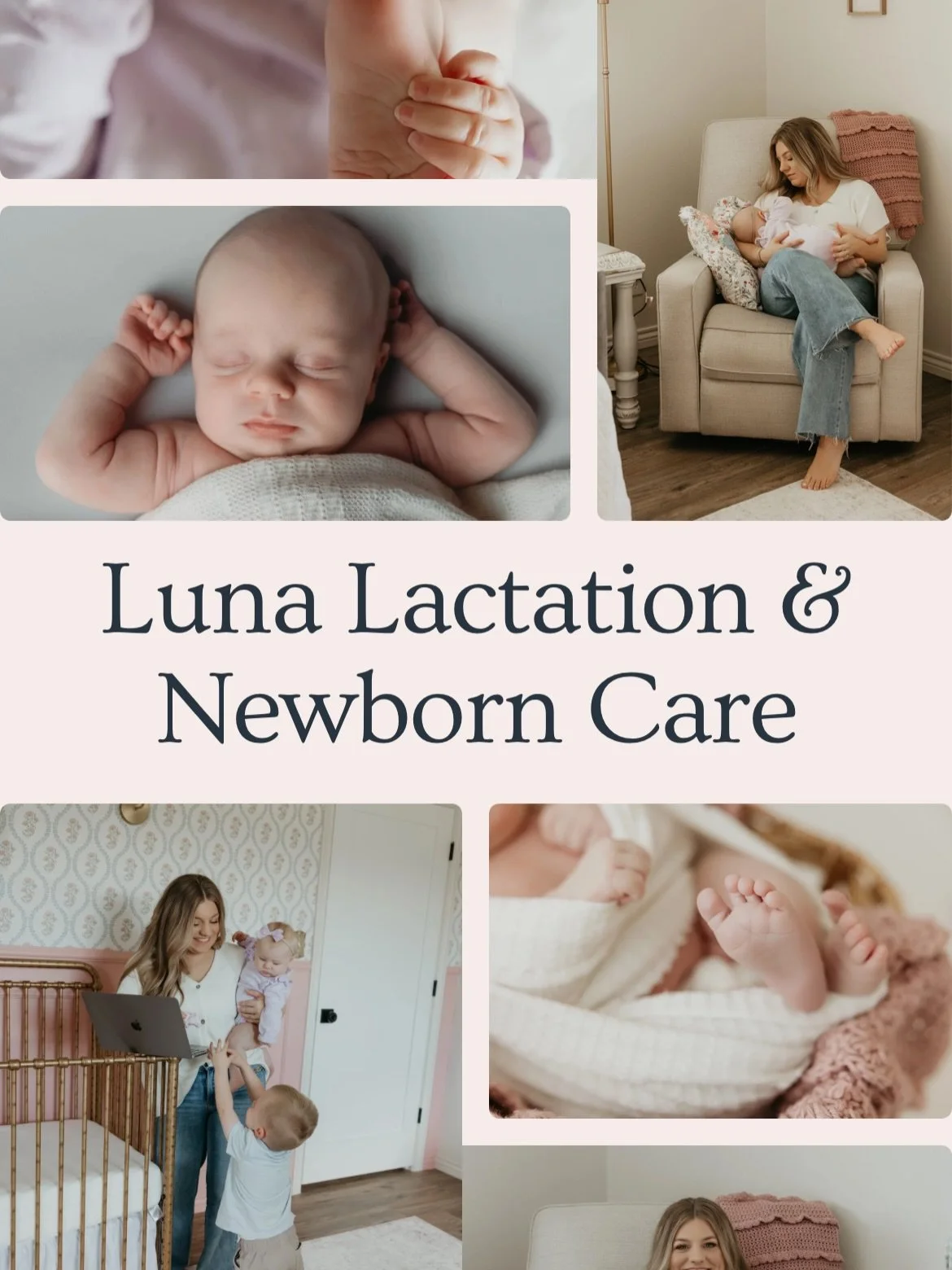 Website launch 🤍 @luna_lactation 

So excited to share the new online home for Luna Lactation &amp; Newborn Care &mdash; a brand new business offering nurturing, evidence-based support for feeding and newborn care.

Designed to feel calm, supportive