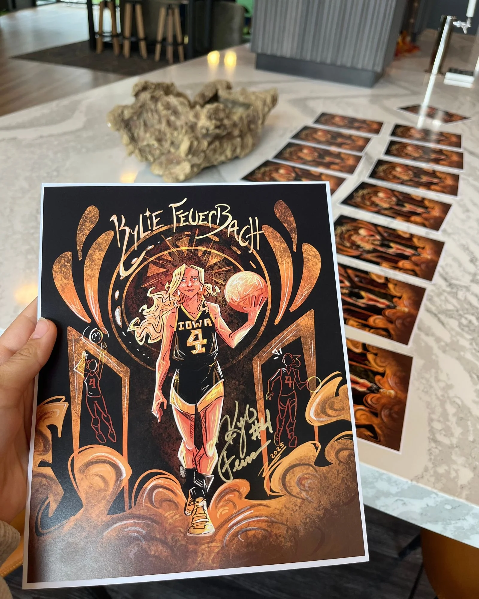 Kylie Feuerbach Signed Artwork