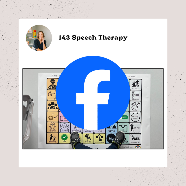 143 Speech Therapy on Facebook