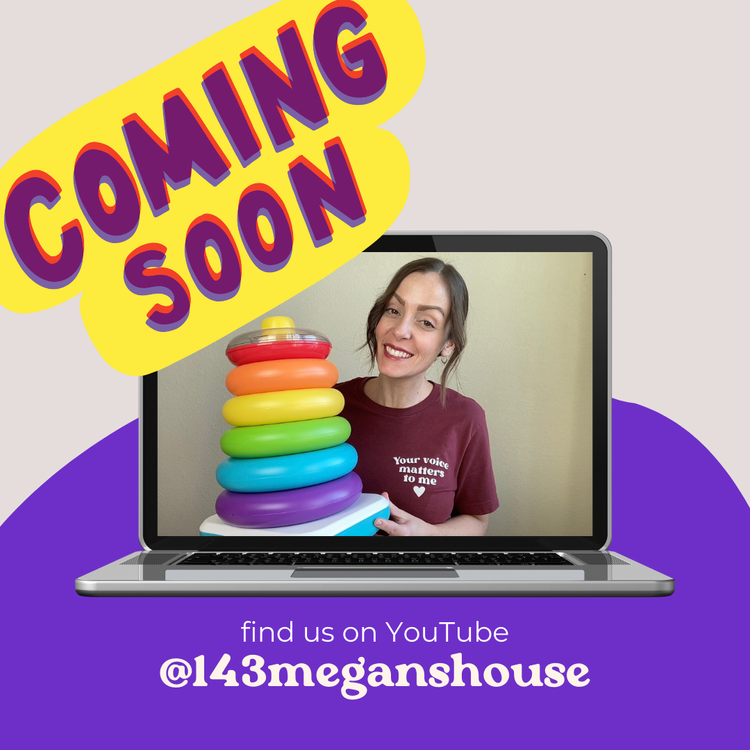 143 Speech Therapy on YouTube — coming soon