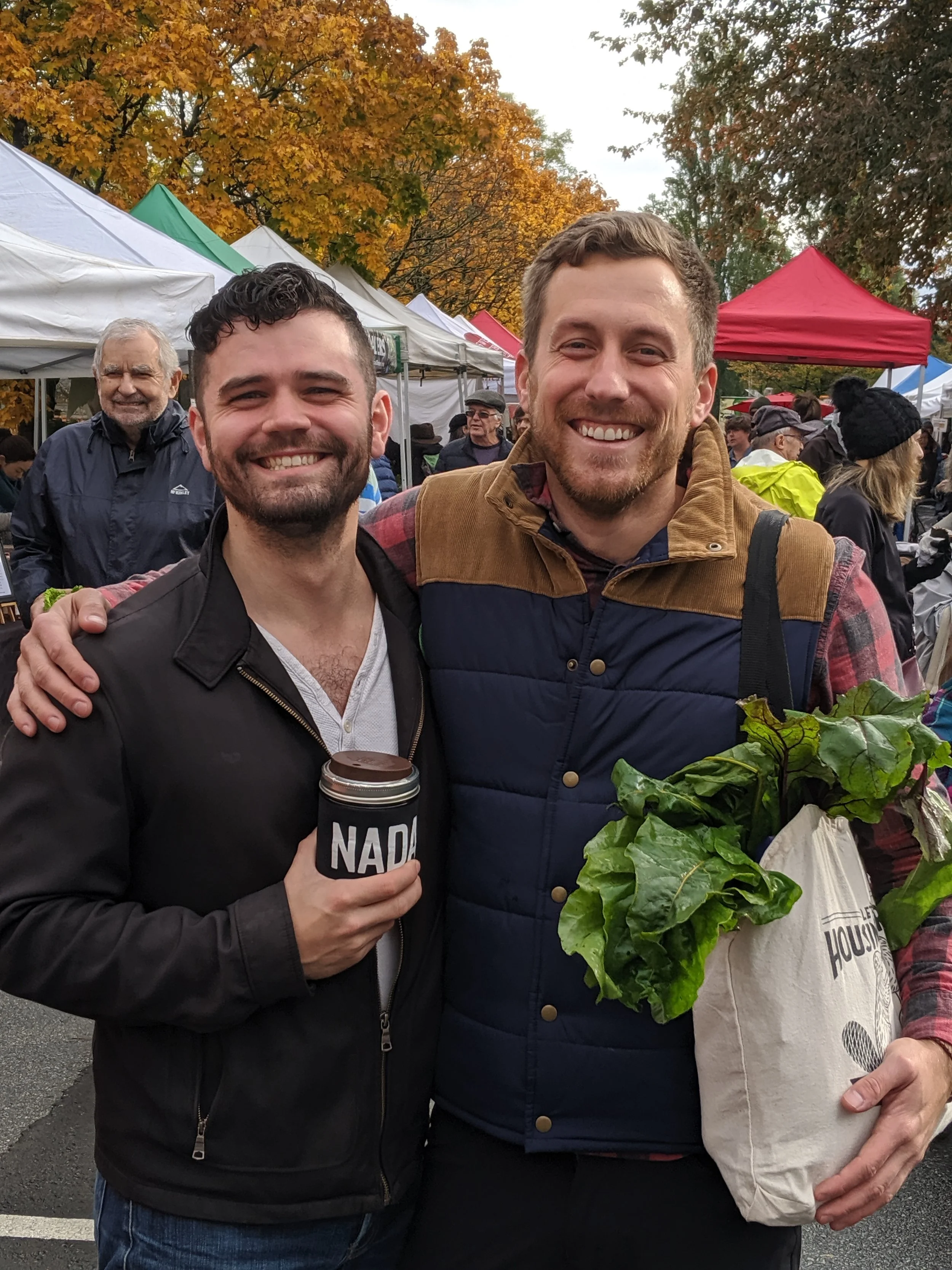 Sunday Morning at the Farmers Market