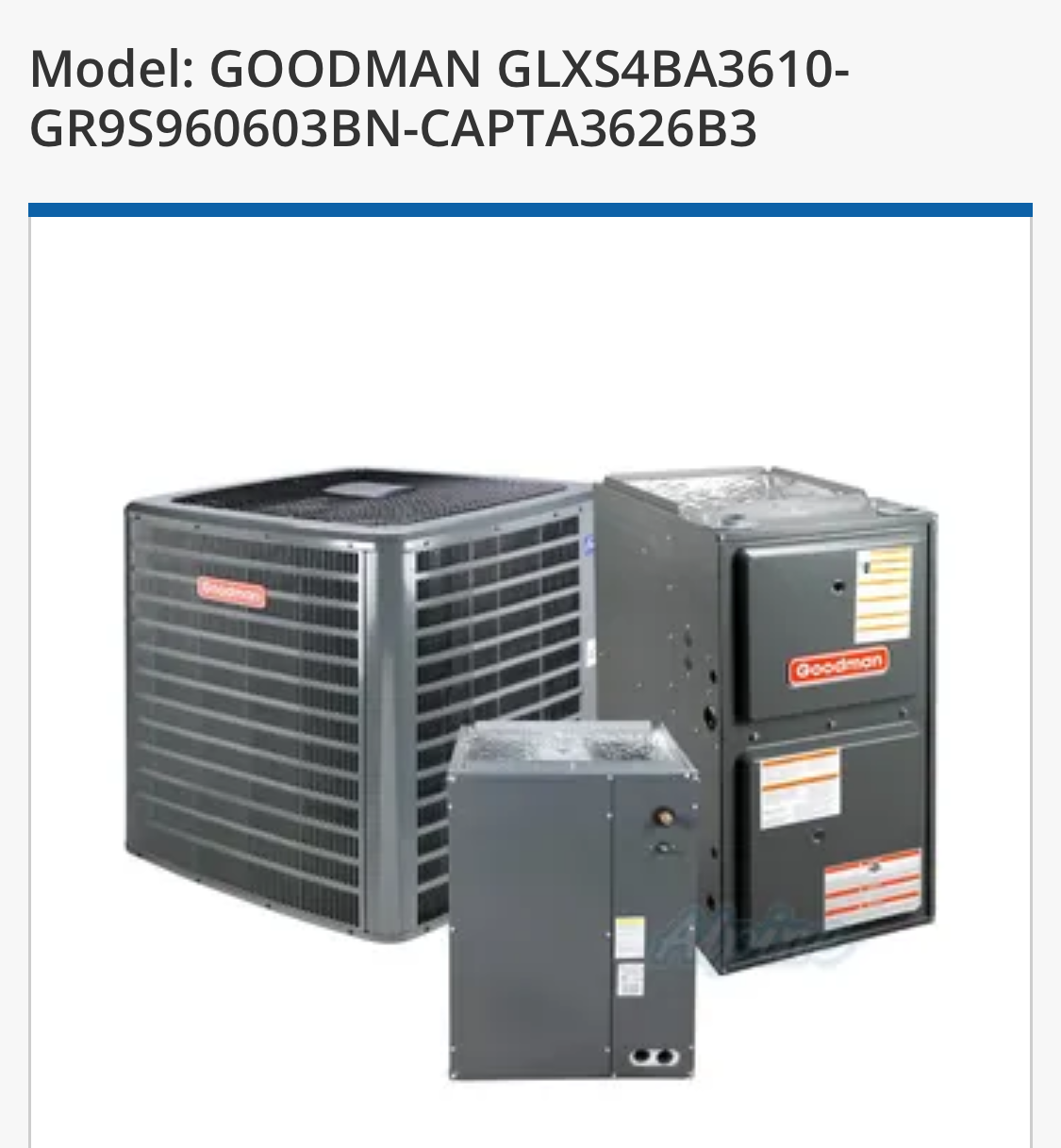 AC BUNDLE 2-5 TONS 15.2 SEER