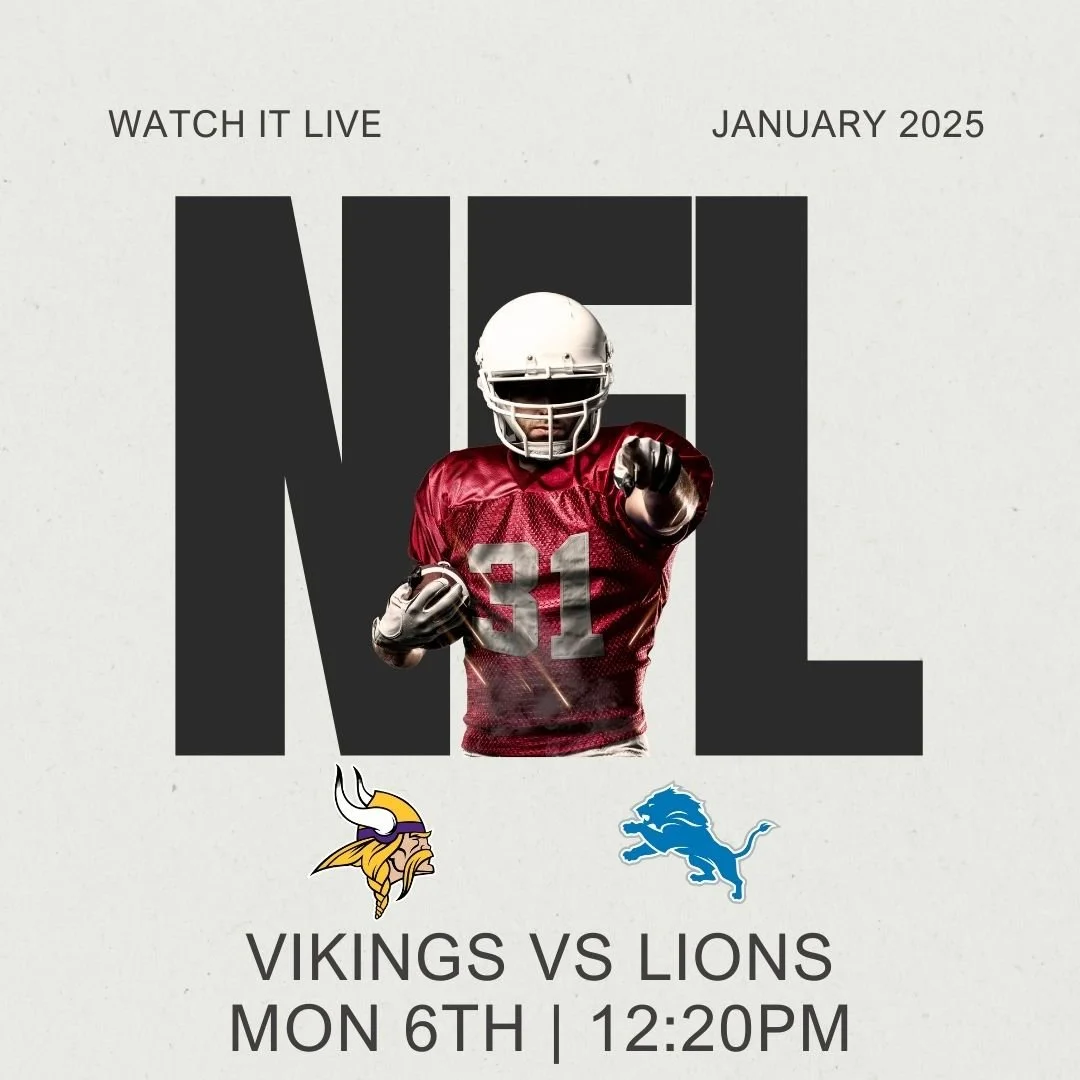 NFL | VIKINGS VS LIONS