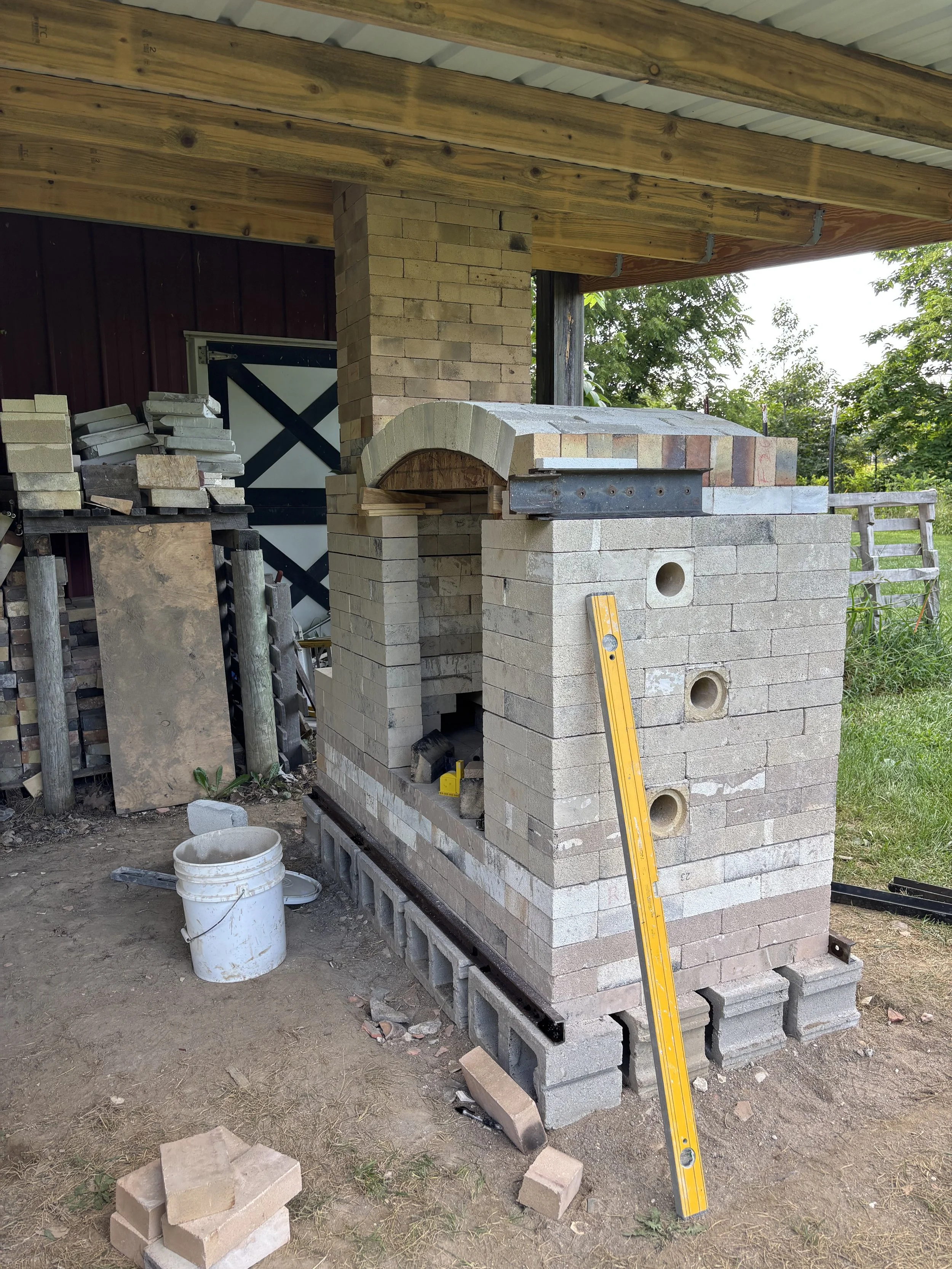 Soda Kiln Build