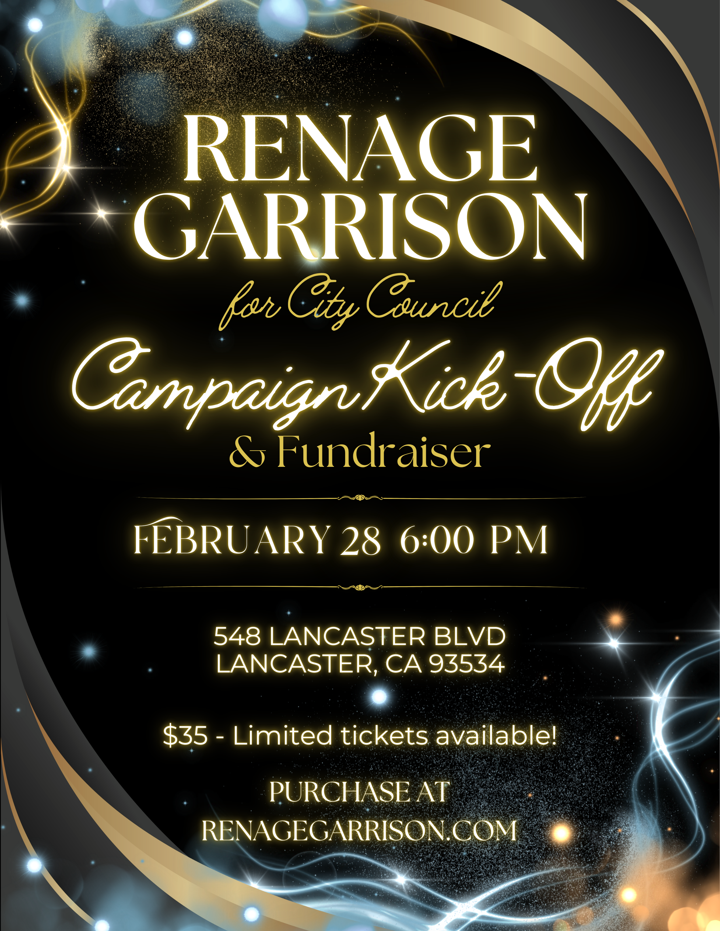 SOLD OUT: Campaign Kick-Off & Fundraiser