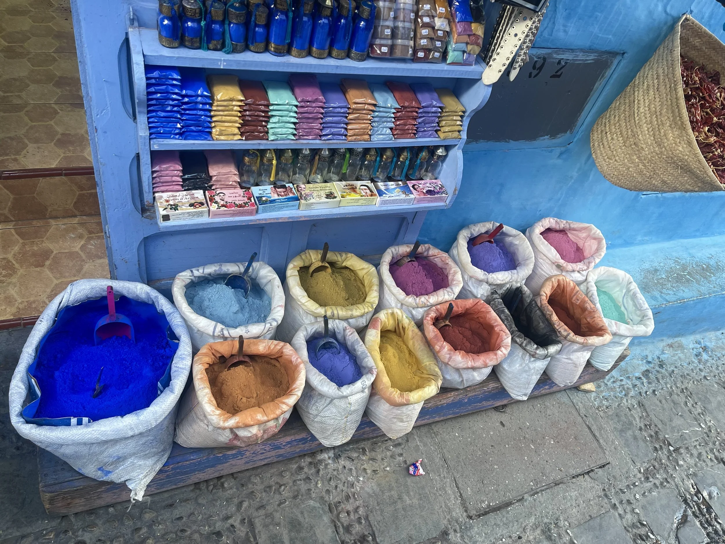 Andrew Pellham photography of blue city in morocco, part of Andrew Pellham’s travel photography collection