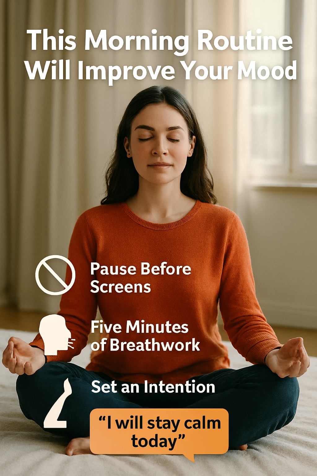 This Morning Routine Will Improve Your Mood