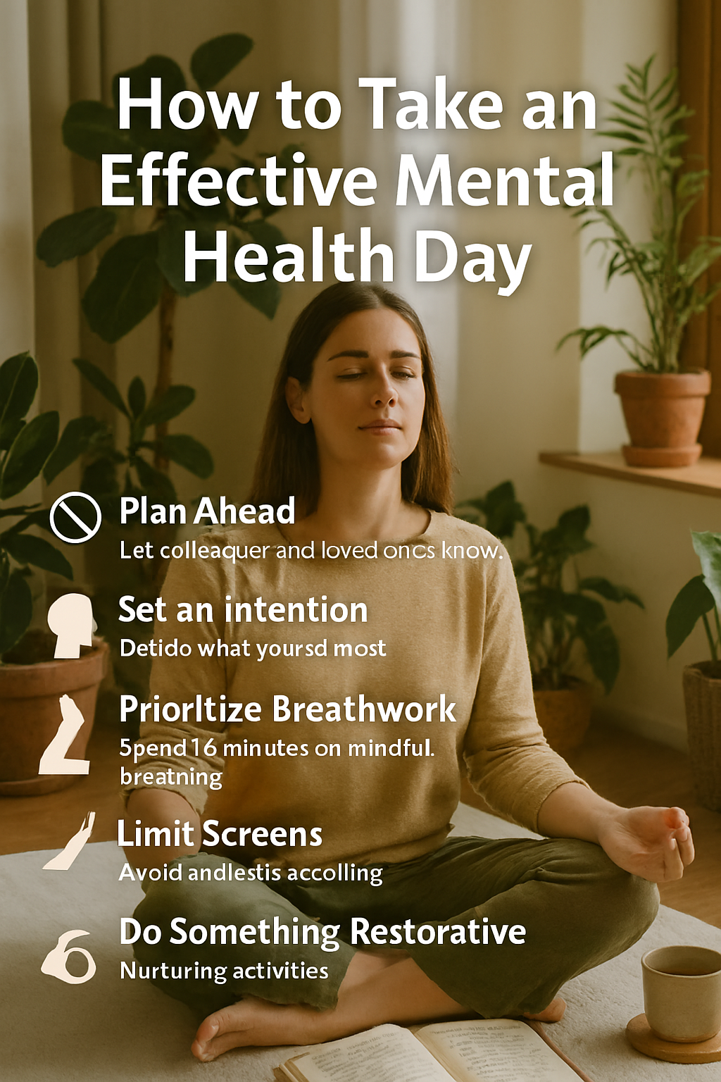 How to Take An Effective Mental Health Day&nbsp;