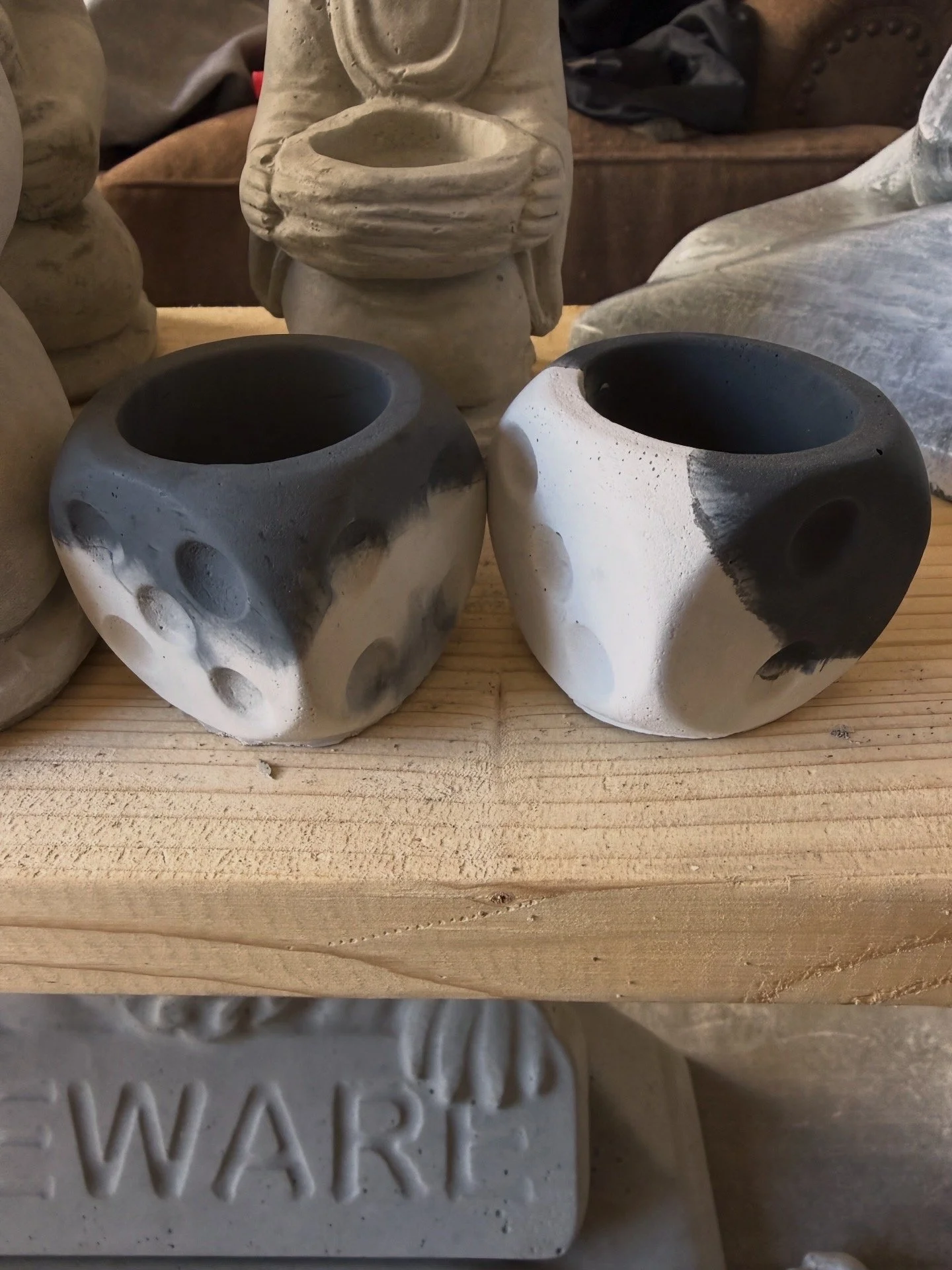 Dice Succulent Planter - Small