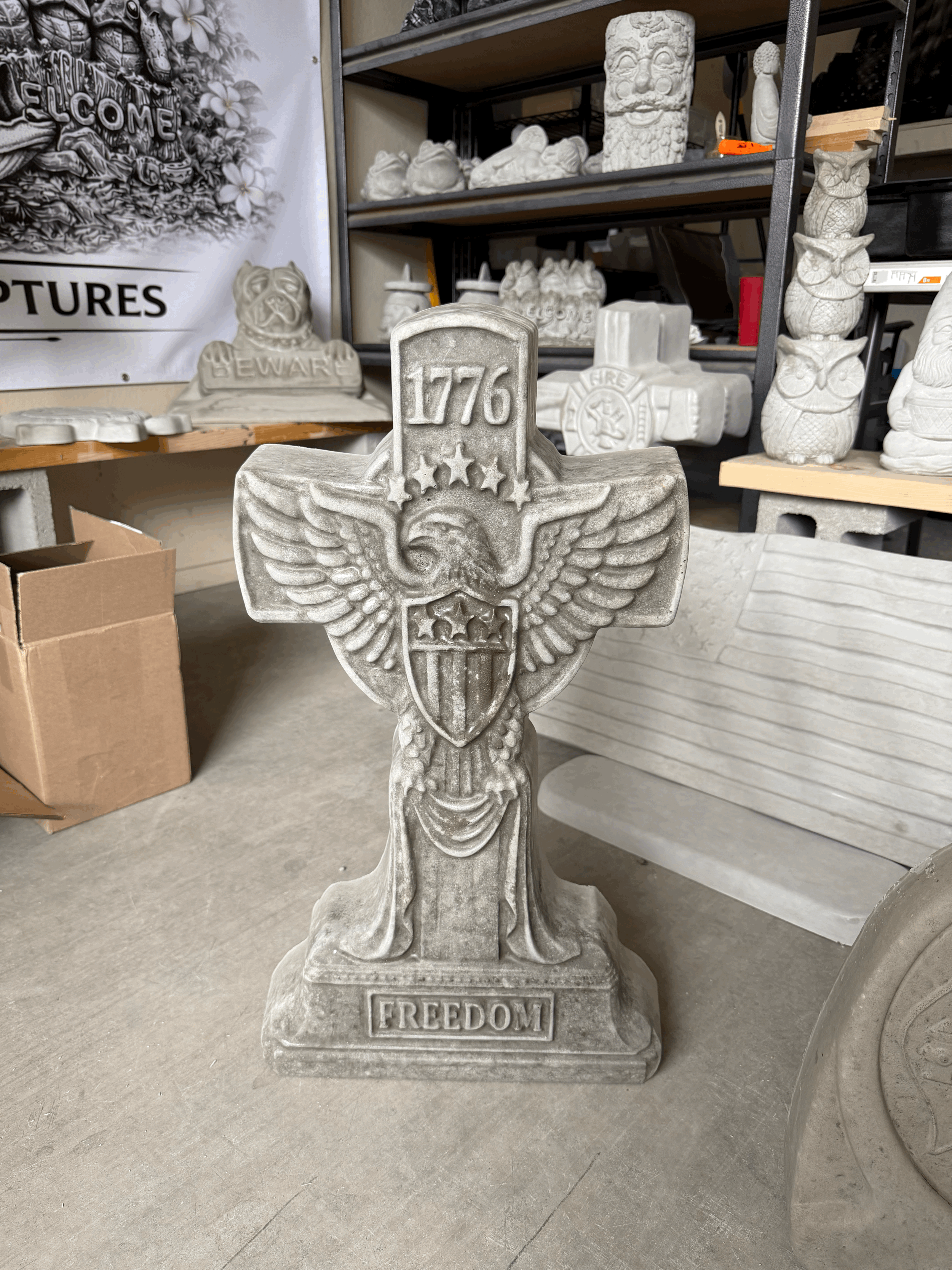 1776 AMERICAN EAGLE CROSS