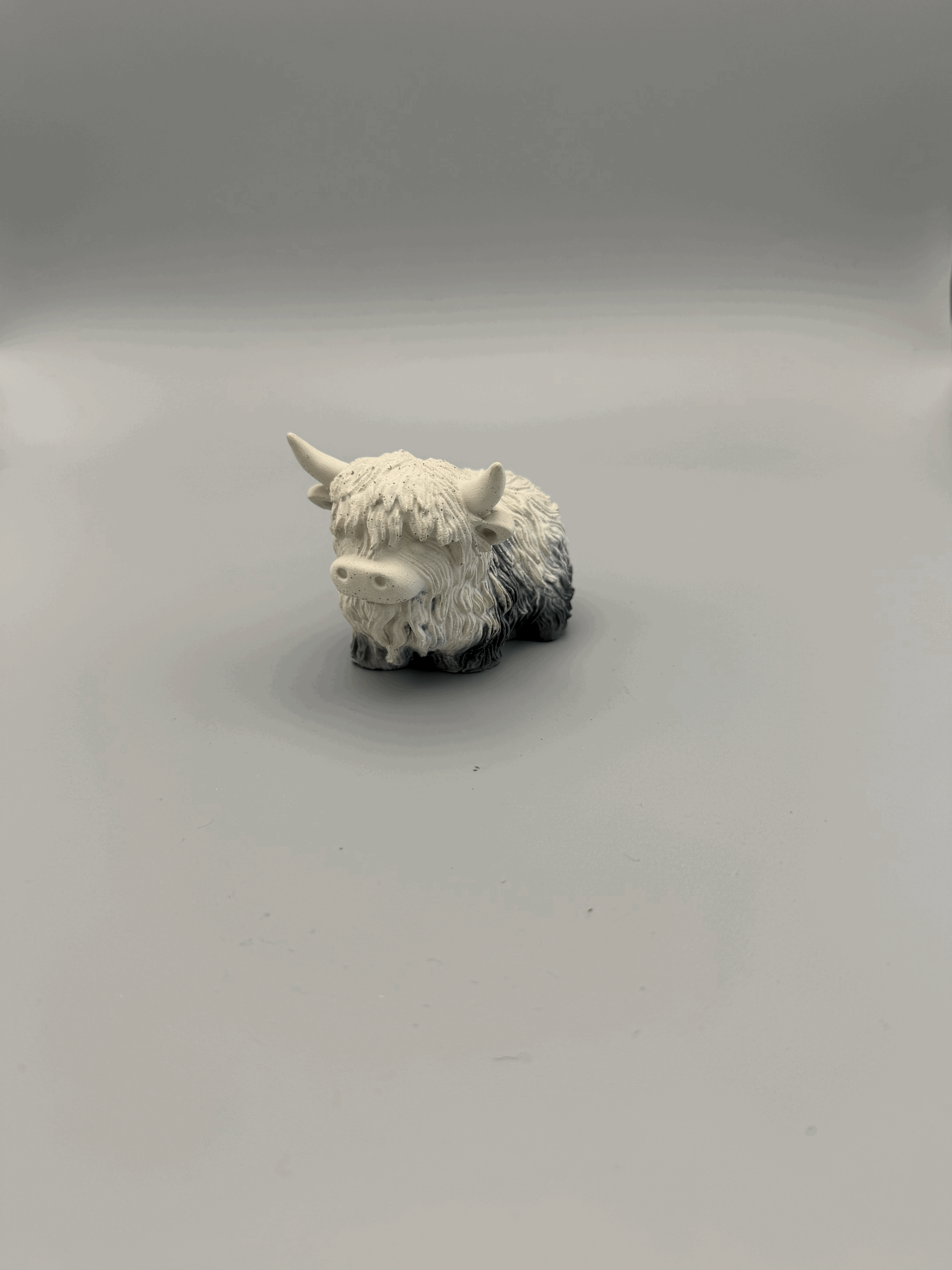 Ceramic Highland Cow Figurine