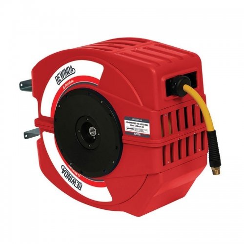 ALEMLUBE REWINDA COMPRESSED AIR HOSE REEL 20M X 10MM ID