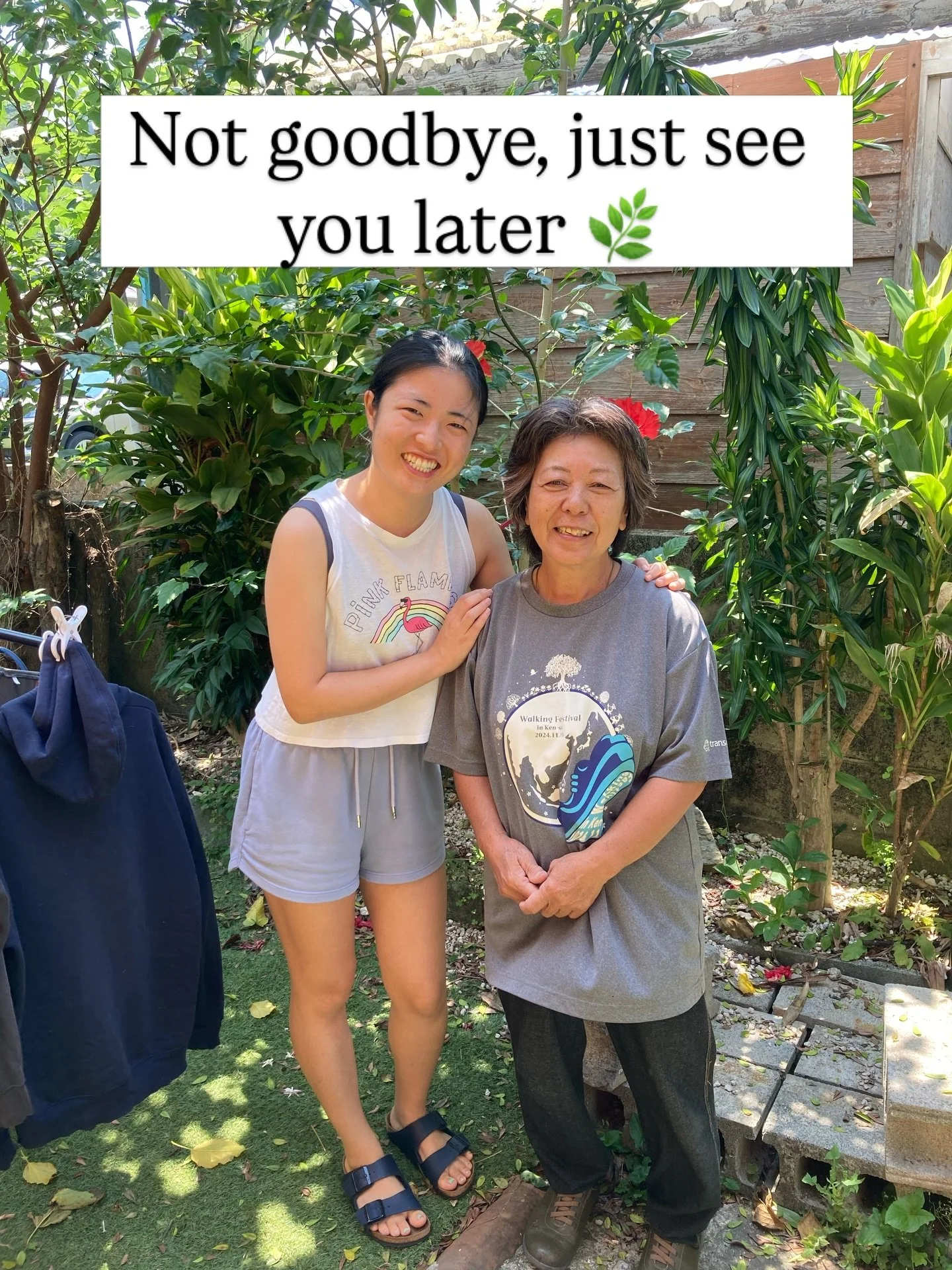 We&rsquo;ve been busy packing, shipping, and sorting everything as we get ready to leave Okinawa for Nakatsu City in Oita&mdash;just two days to go!👀

Today, my dear local friend Hiromi-san came to visit us one last time. She kindly took some of the