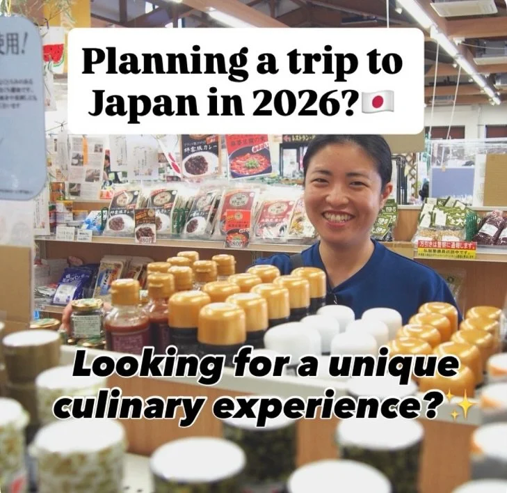 Looking beyond Tokyo, Kyoto, and Osaka? 🙋&zwj;♀️

If you&rsquo;re a foodie like me and looking for a memorable culinary experience beyond the usual tourist attractions, I&rsquo;d love to welcome you. 🥰

We&rsquo;ll visit a local indoor farmers&rsqu