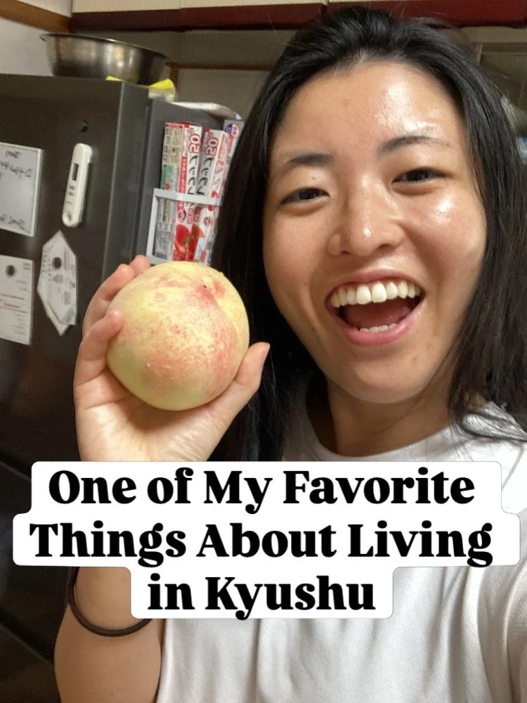 People were literally lining up for peaches&hellip; and so was I 🤣

What&rsquo;s up, peeps! Haruka from Gut Chef Japan here!👋

I just got back from the biggest farmer&rsquo;s market in Nakatsu to buy peaches. 🍑

I usually shop at three different f