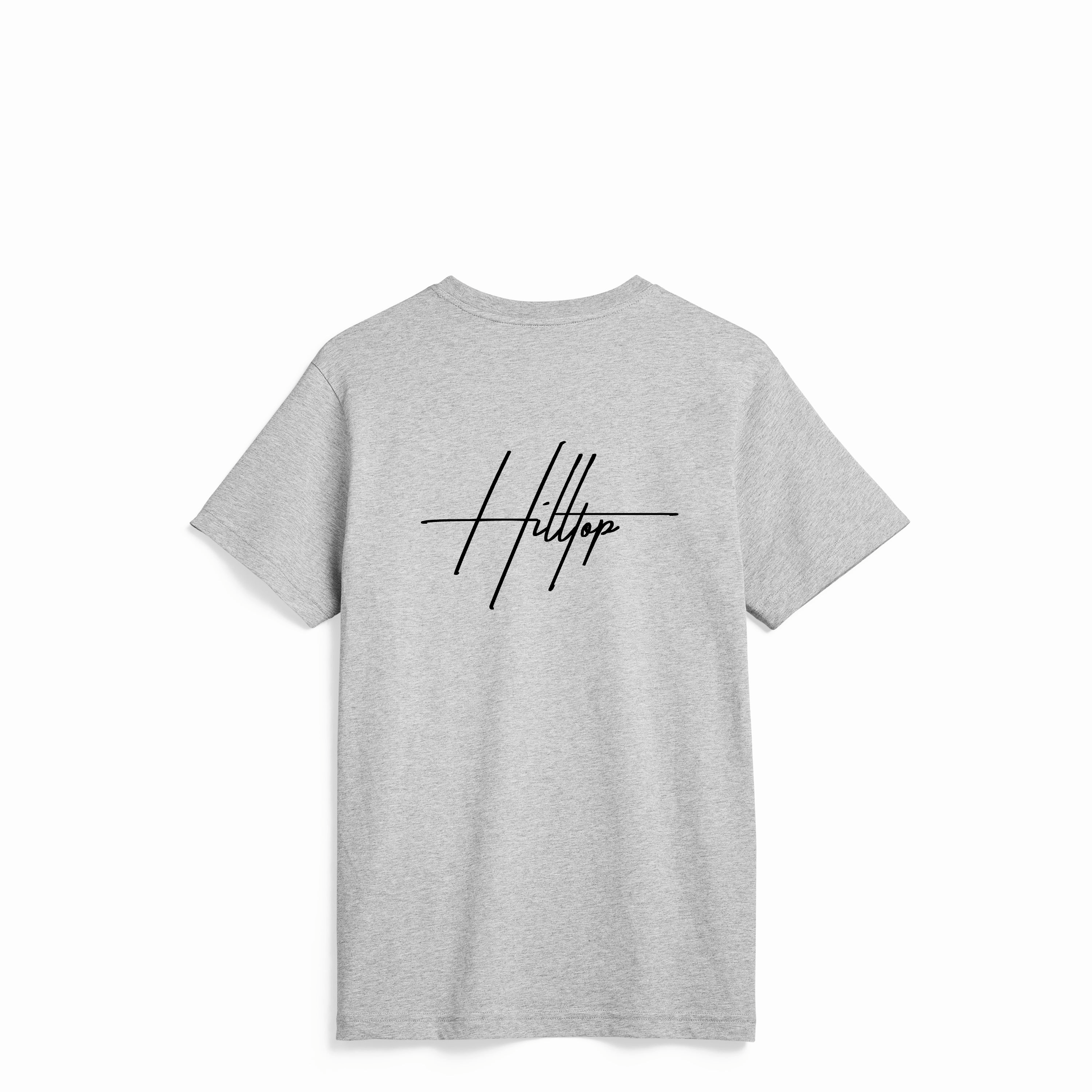 Basic Tee (Heather Grey/Black)