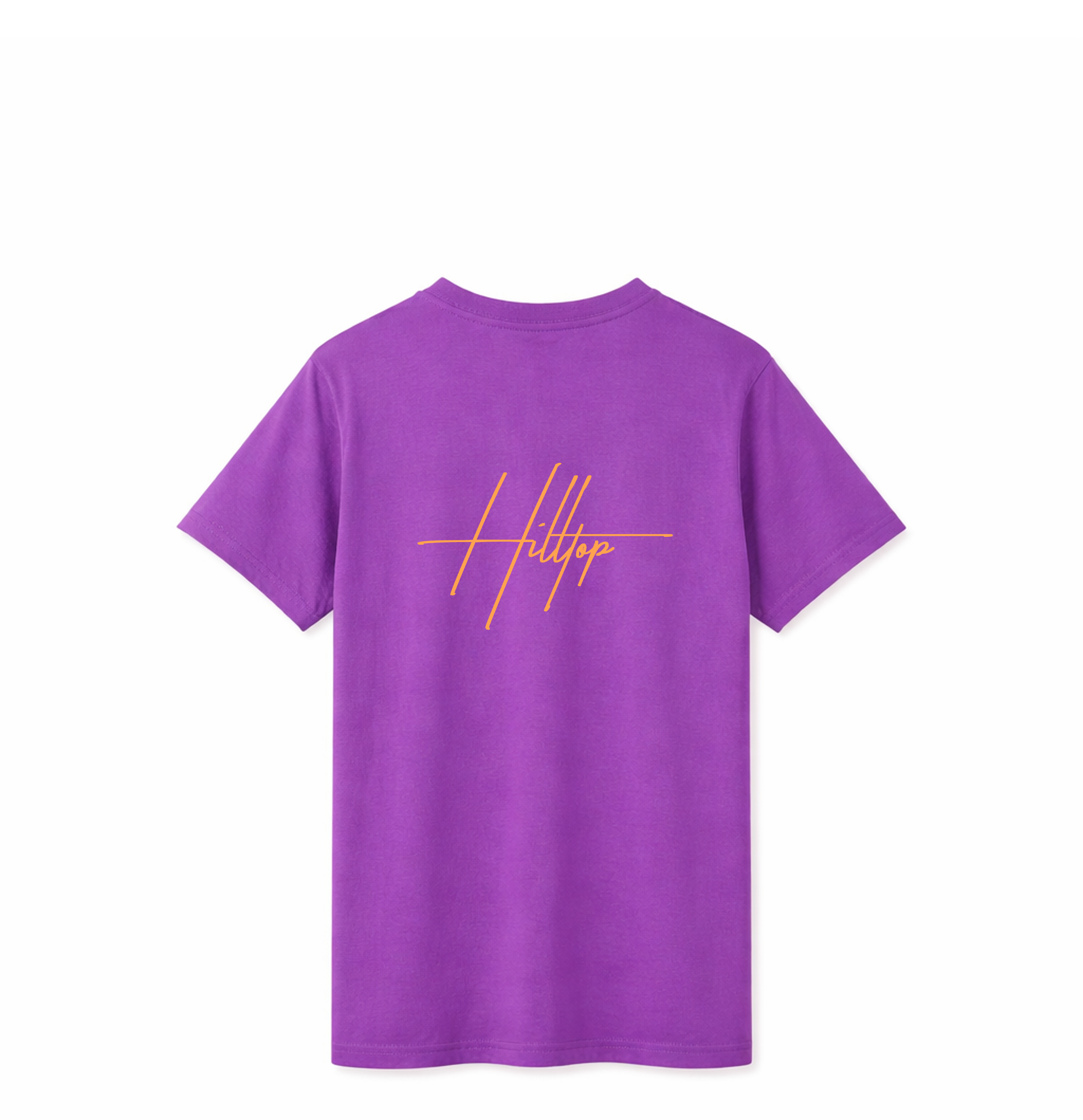 Basic Tee (Vivid Purple/Laser Orange)