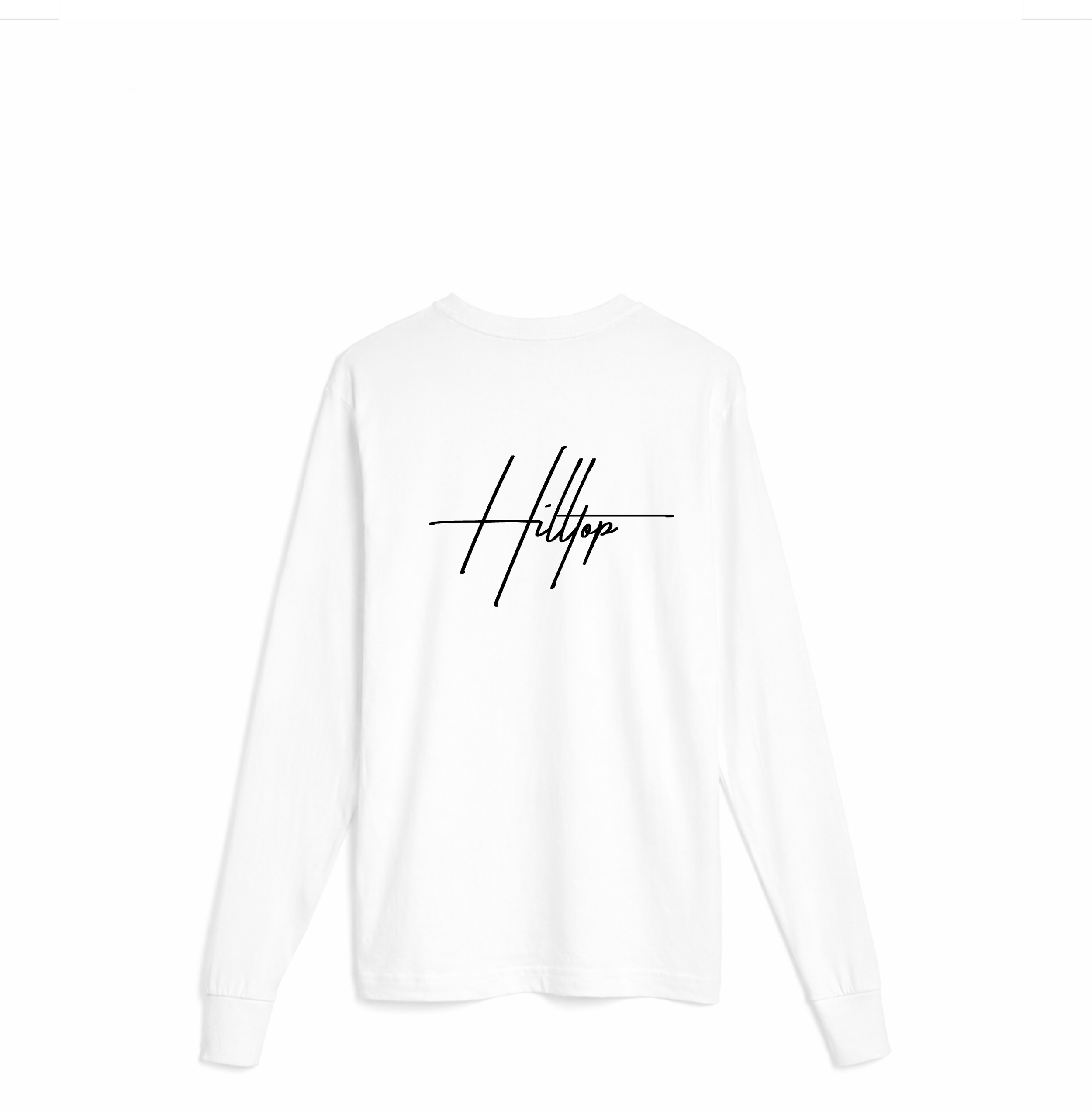Basic LS Tee (White/Black)