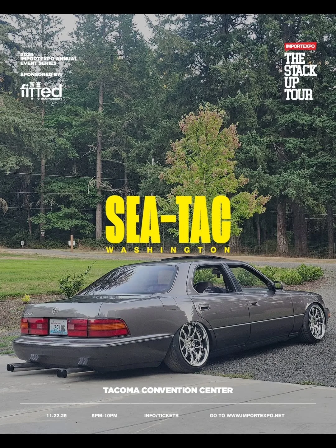 #importexpo2025
@IMPORTEXPO.TM SEATTLE TACOMA
Tacoma Convention Center WA
11/22/25 
5PM-10PM
Register AT WWW.IMPORTEXPO.NET
#ImportExpo