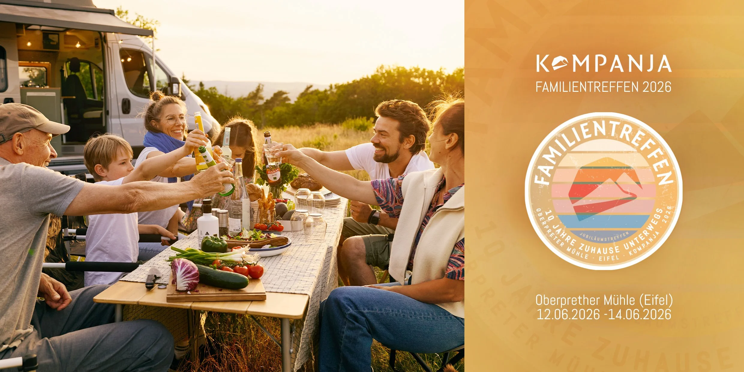KOMPANJA FAMILIENTREFFEN 2026 - 10 JAHRE KOMPANJA!