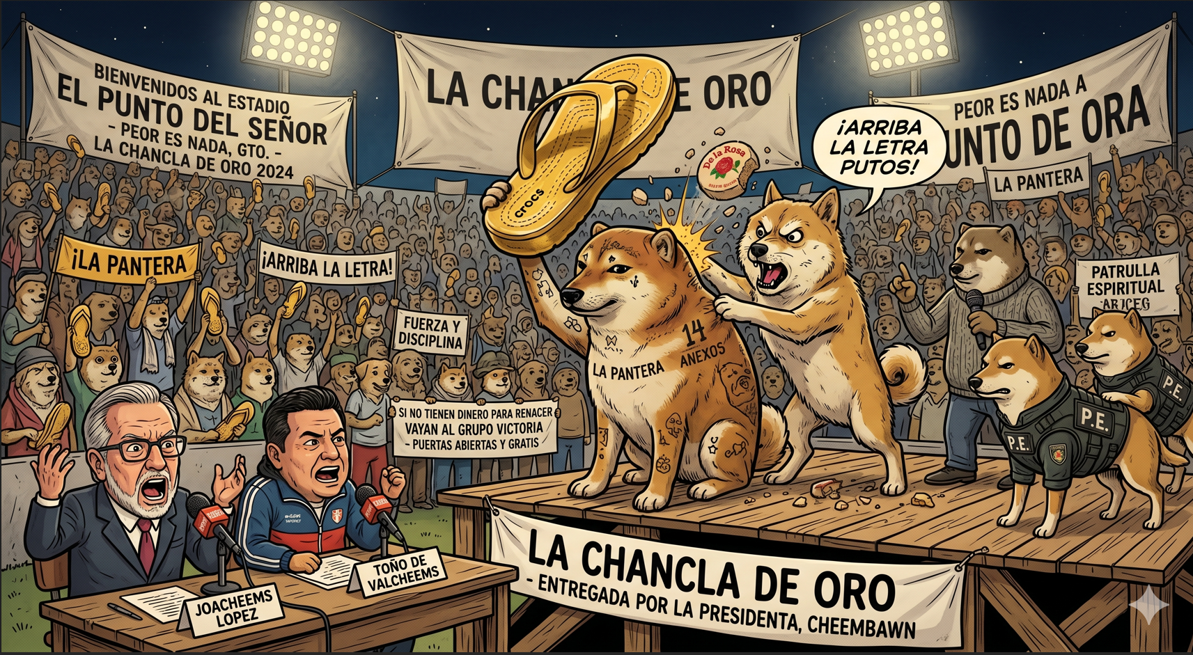 La Chancla de Oro
