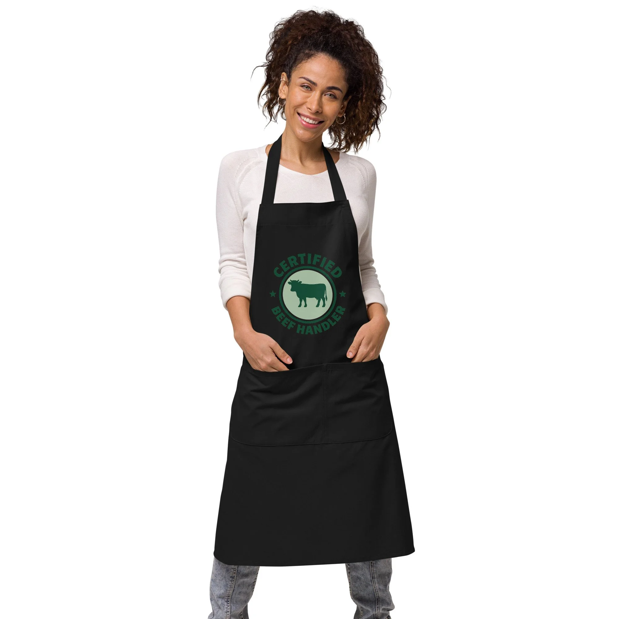 Certified Beef Handler – Organic Cotton Apron