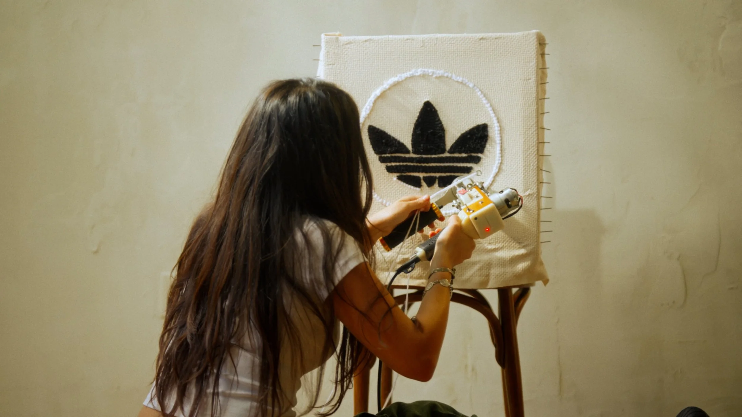 Little Burgendy X Adidas - Superstar Threads