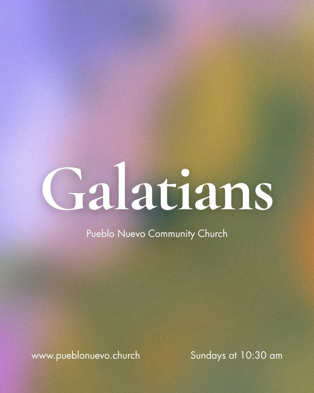 We're starting a new sermon series this week! 
Join us for worship service this Sunday at 10:30 am