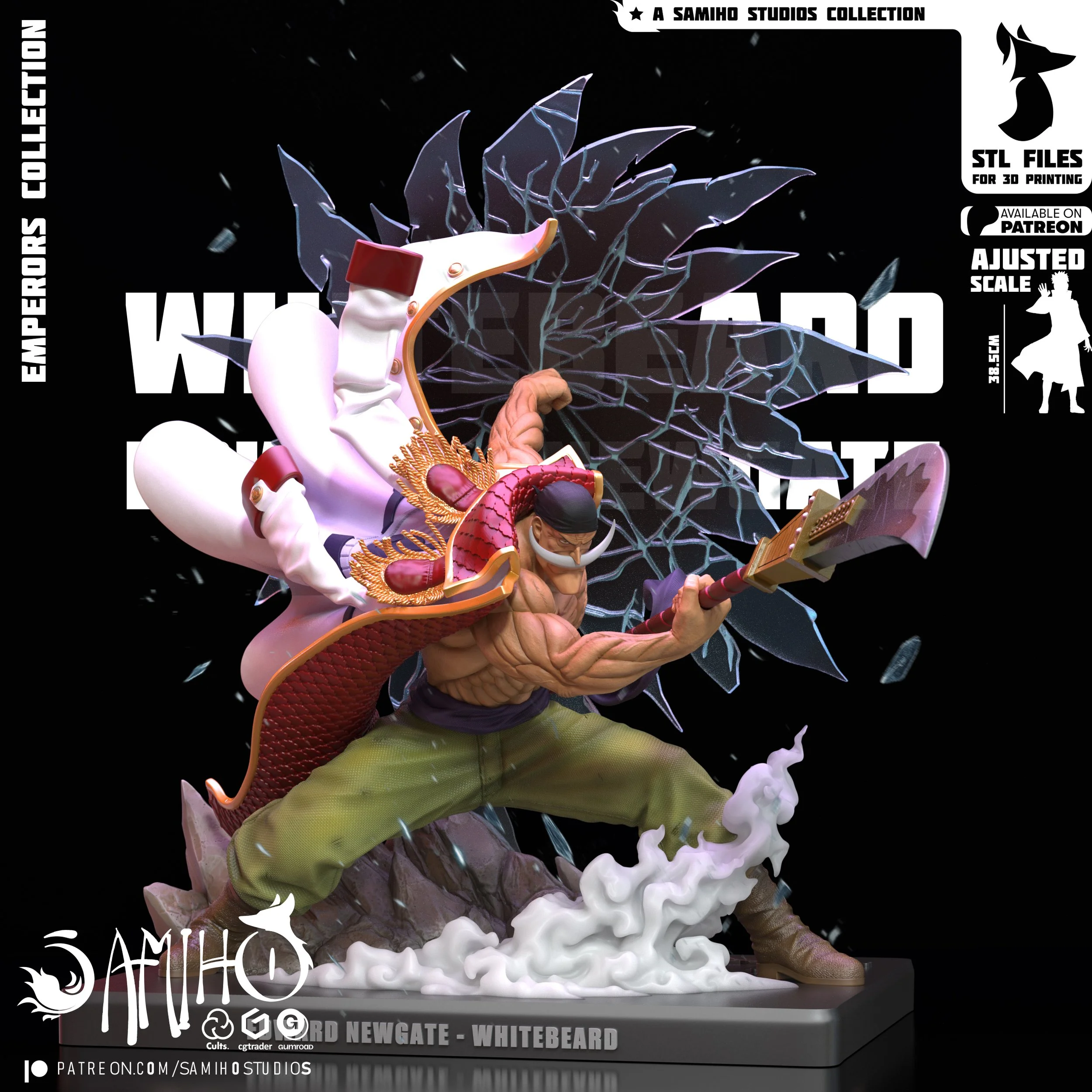 Whitebeard One Piece - Samiho Studios