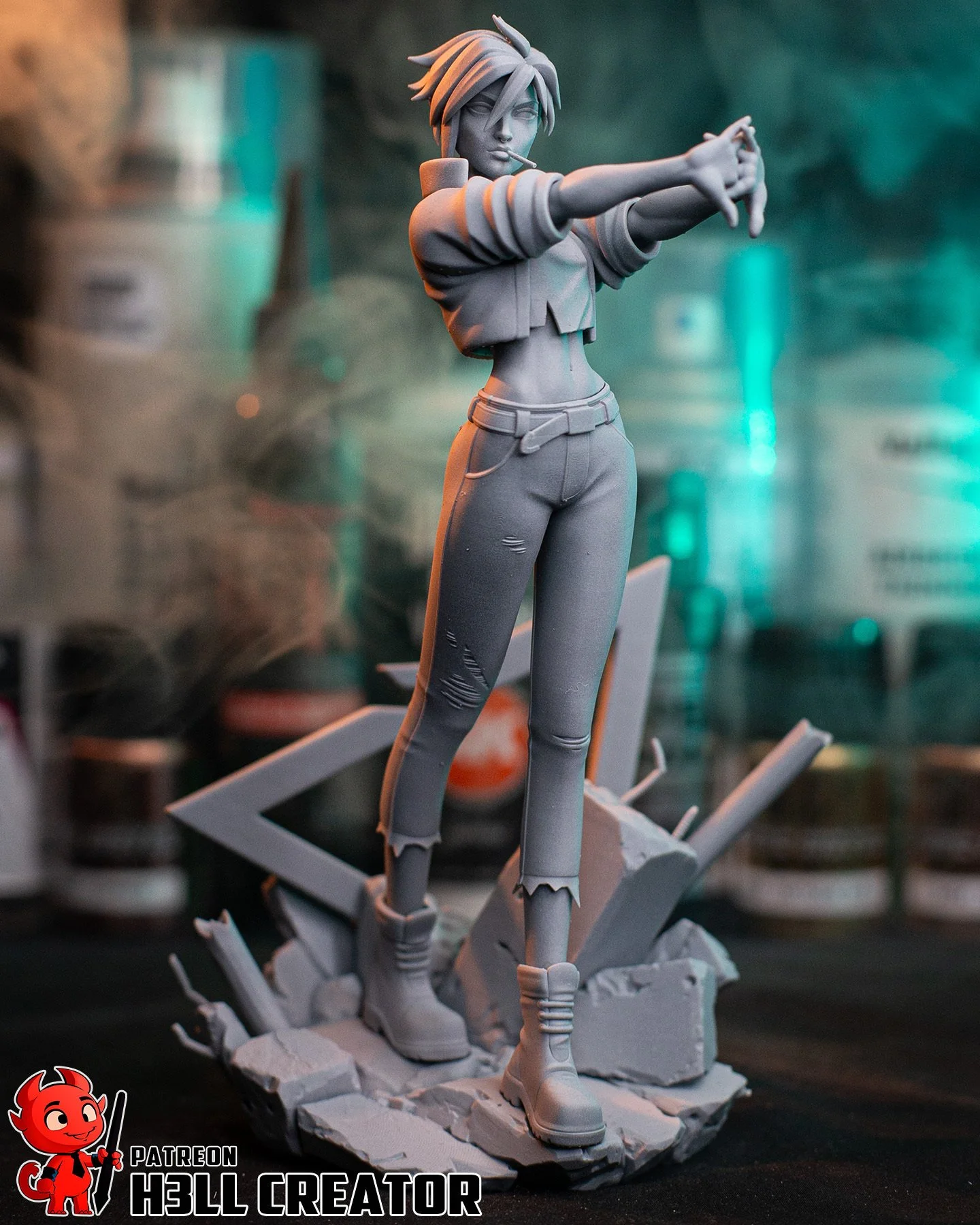 Invisigal - Dispatch  - H3llCreator