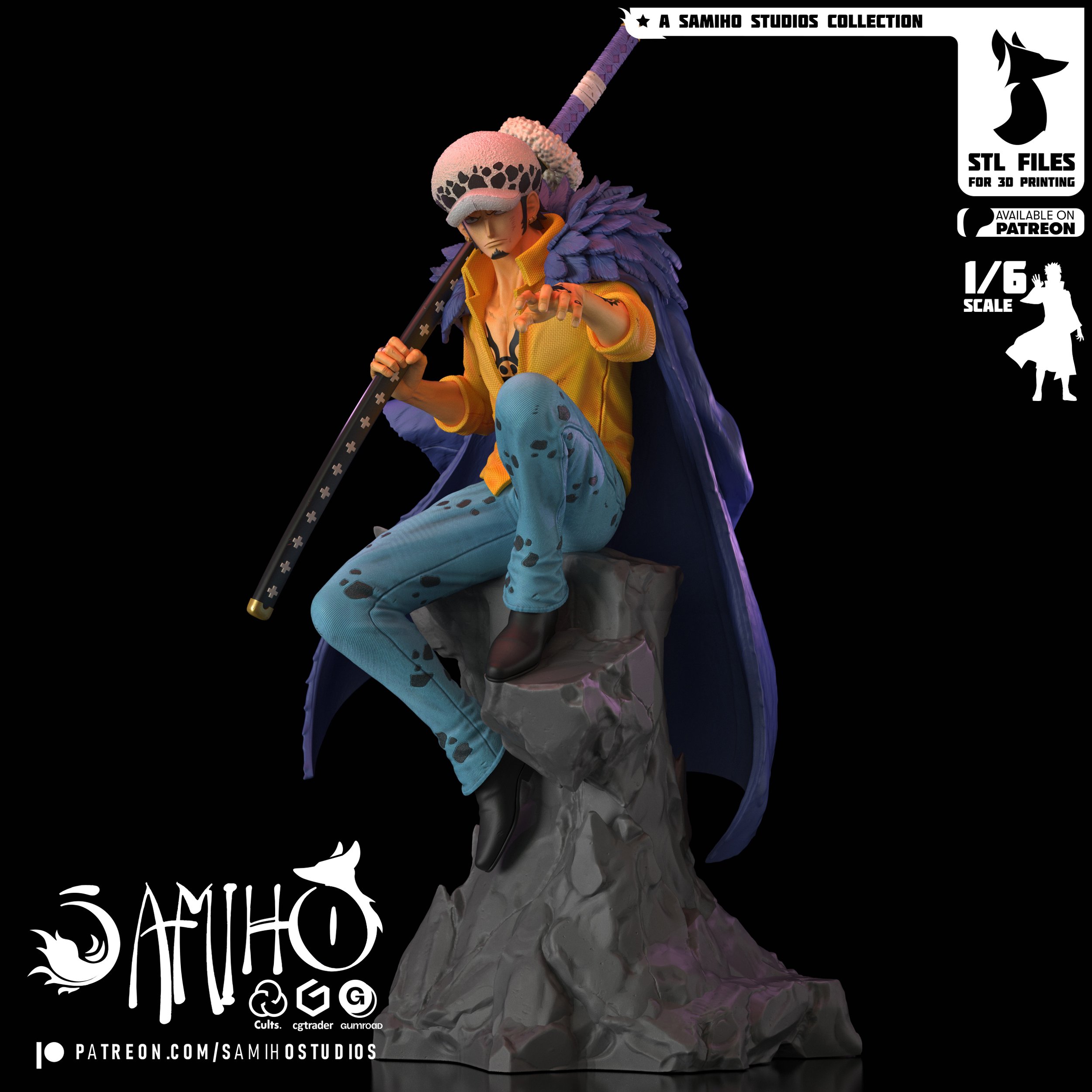 Trafalgar Law: One Piece - Samiho Studios