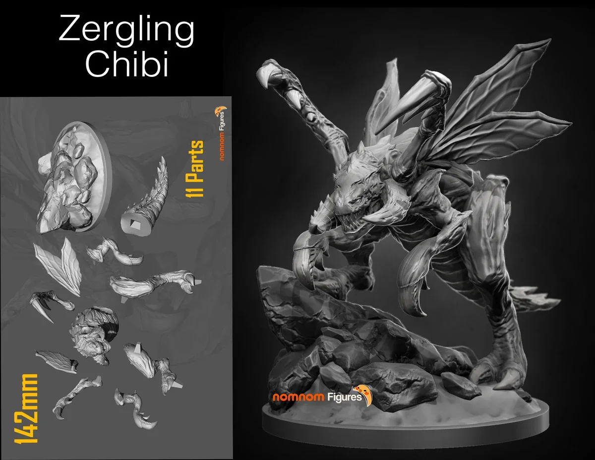 Starcraft Zergling Chibi.webp