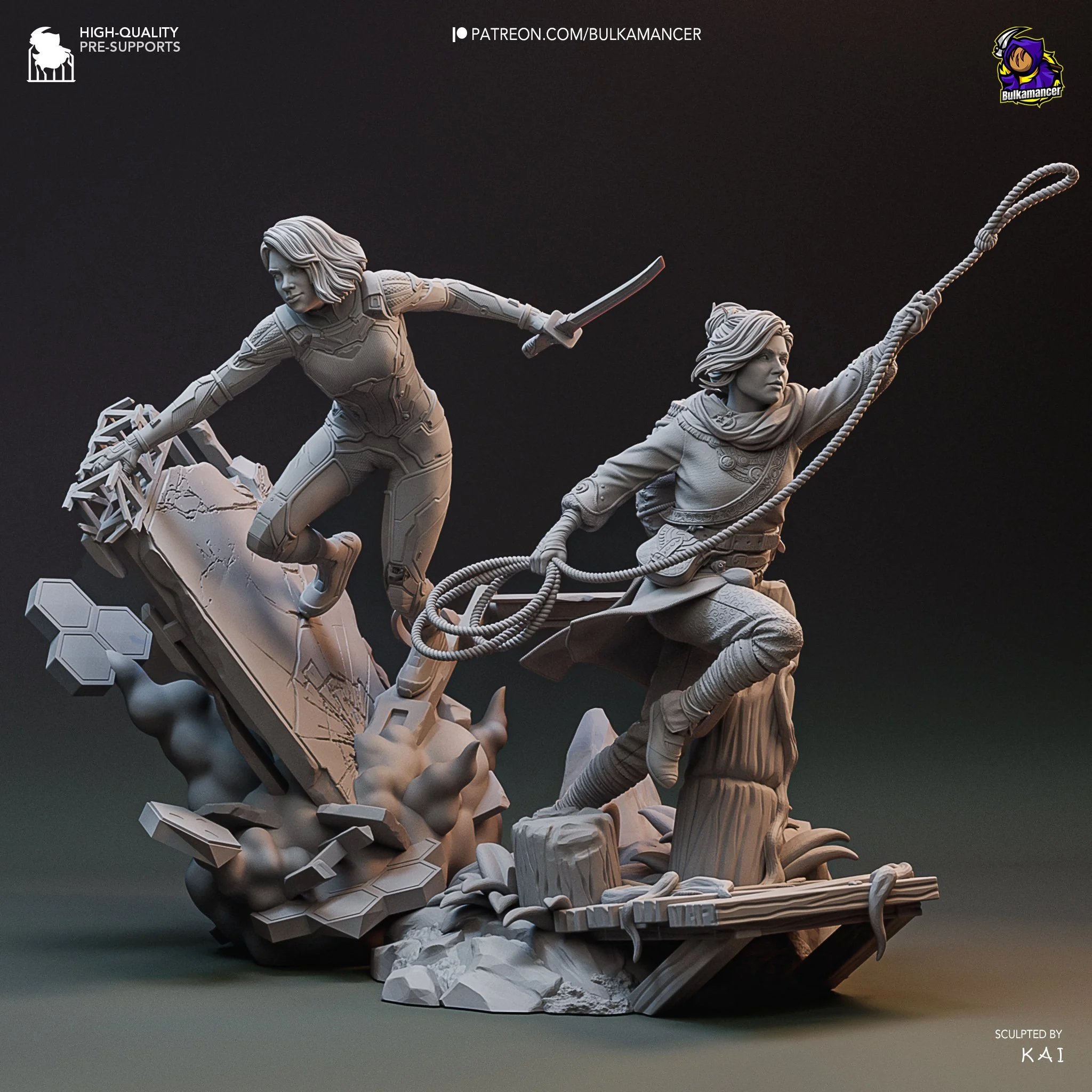 Split Fiction Set of Two: Milo and Zoe - Bulkamancer