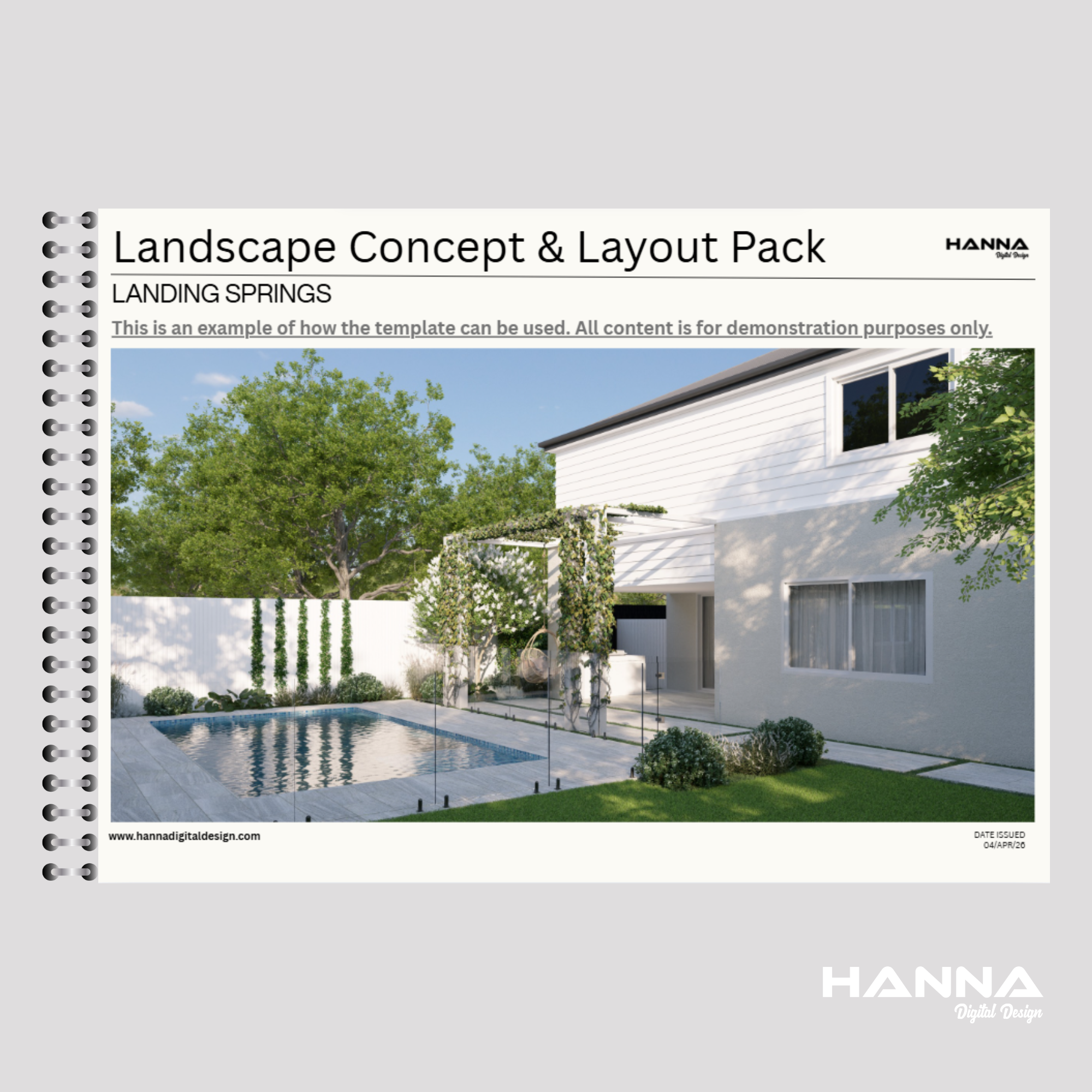 Landscape Concept & Layout Pack