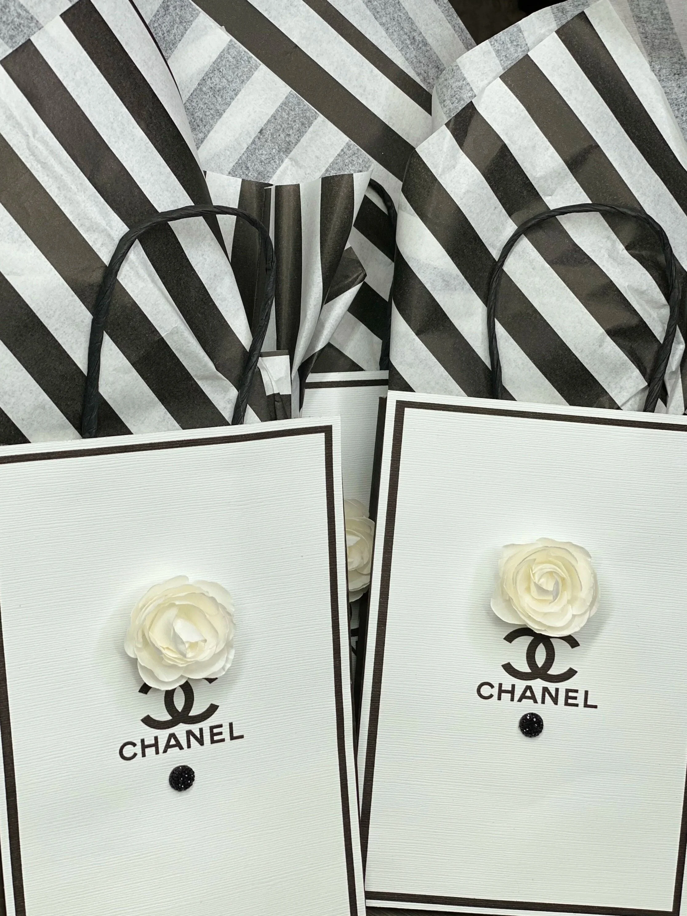 Chanel Flower Gift Bags Sold in (Sets of 12)