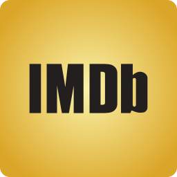 IMDb logo with black text on a yellow background