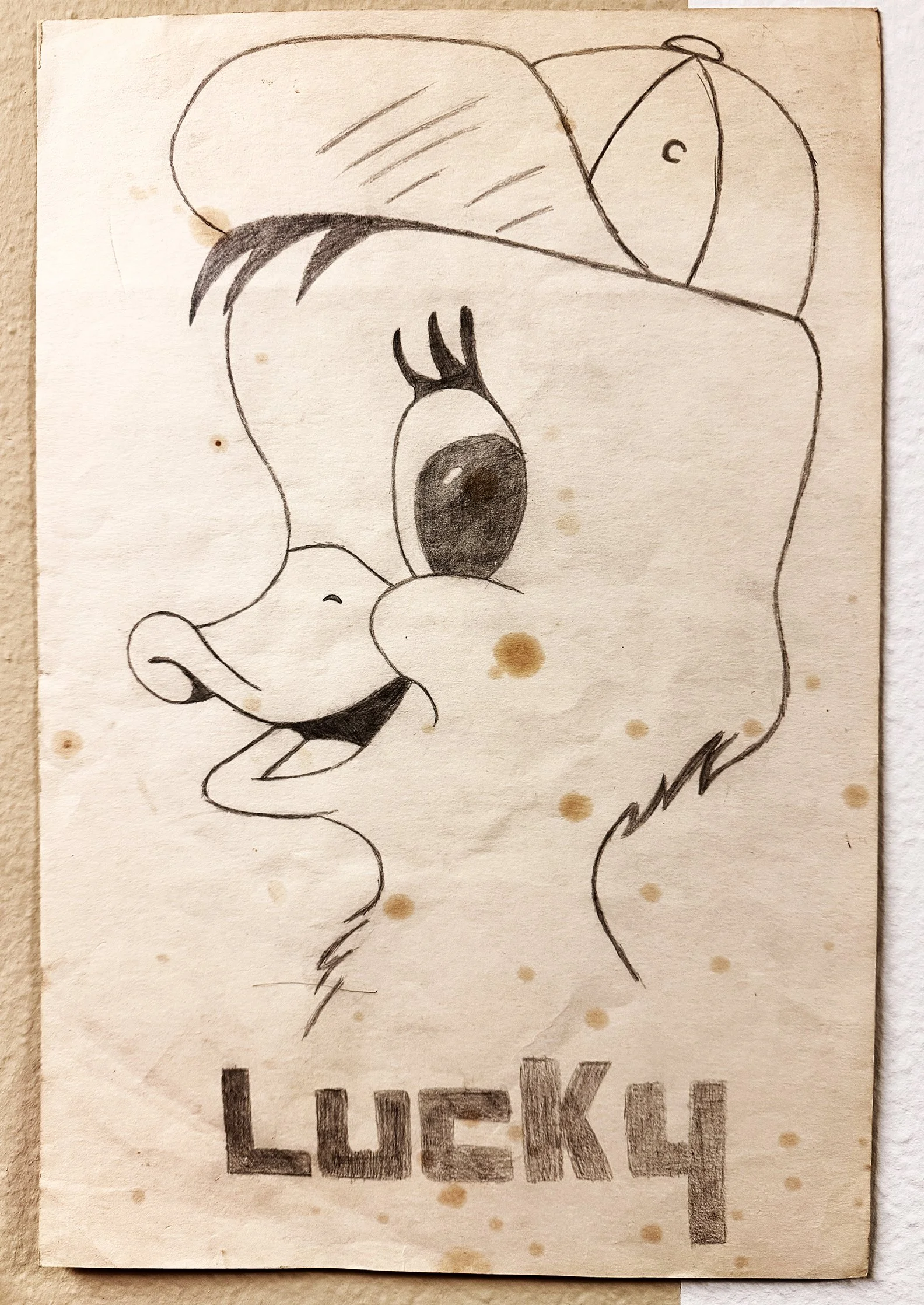 Lucky Ducky #2 Pencil 1982