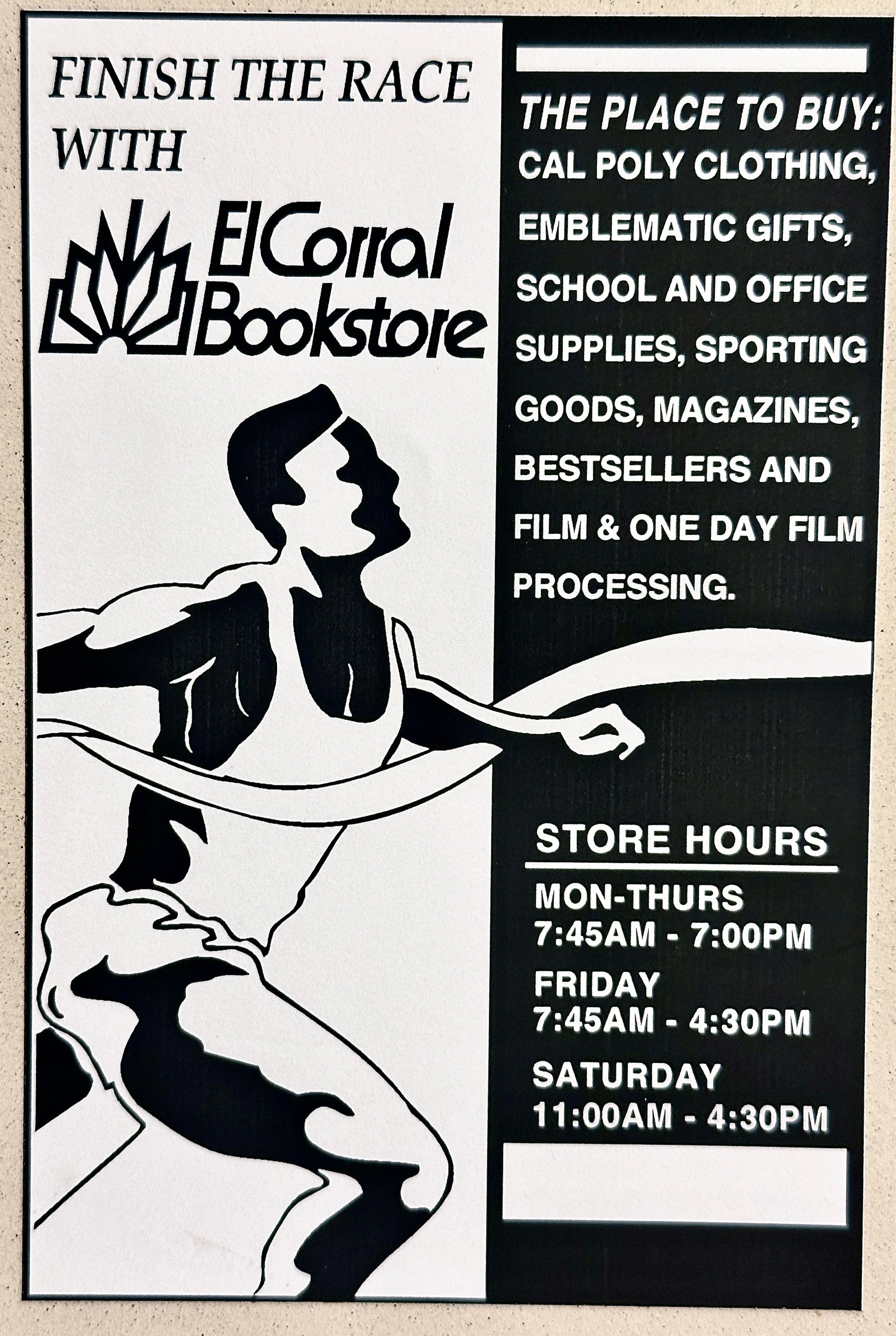  Finish the Race AD 1994 Adobe Illustrator