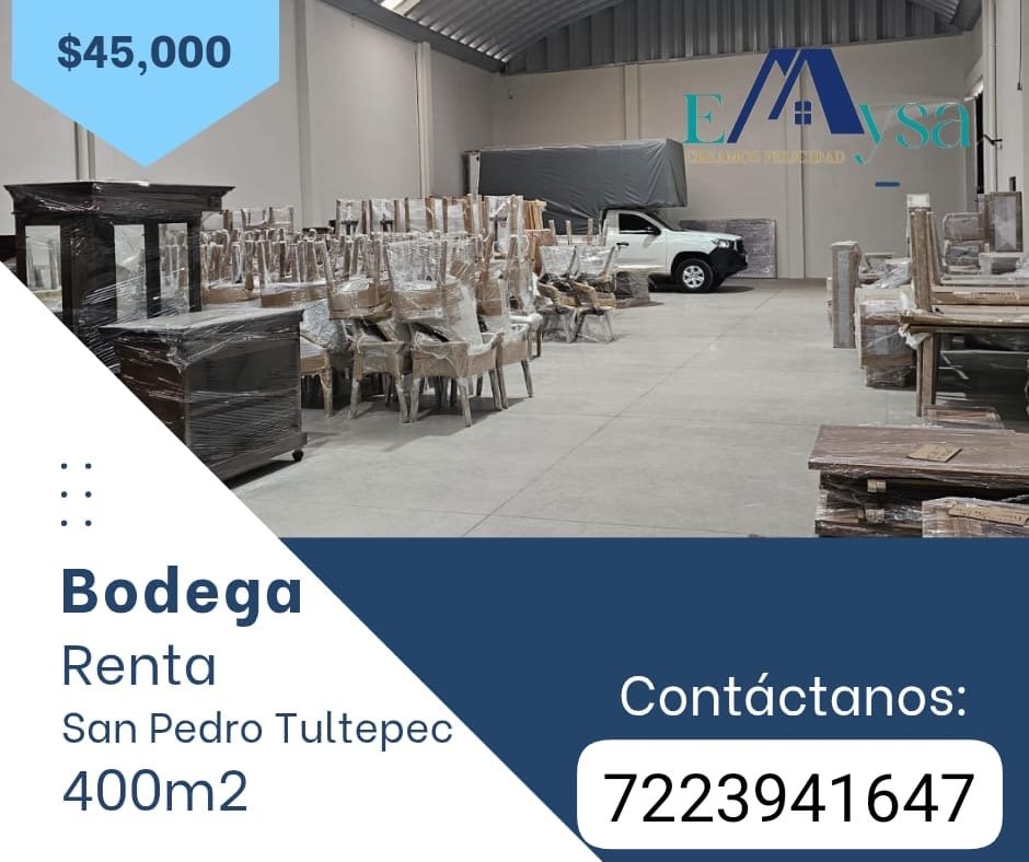 Bodega en Renta en San Pedro Tultepec