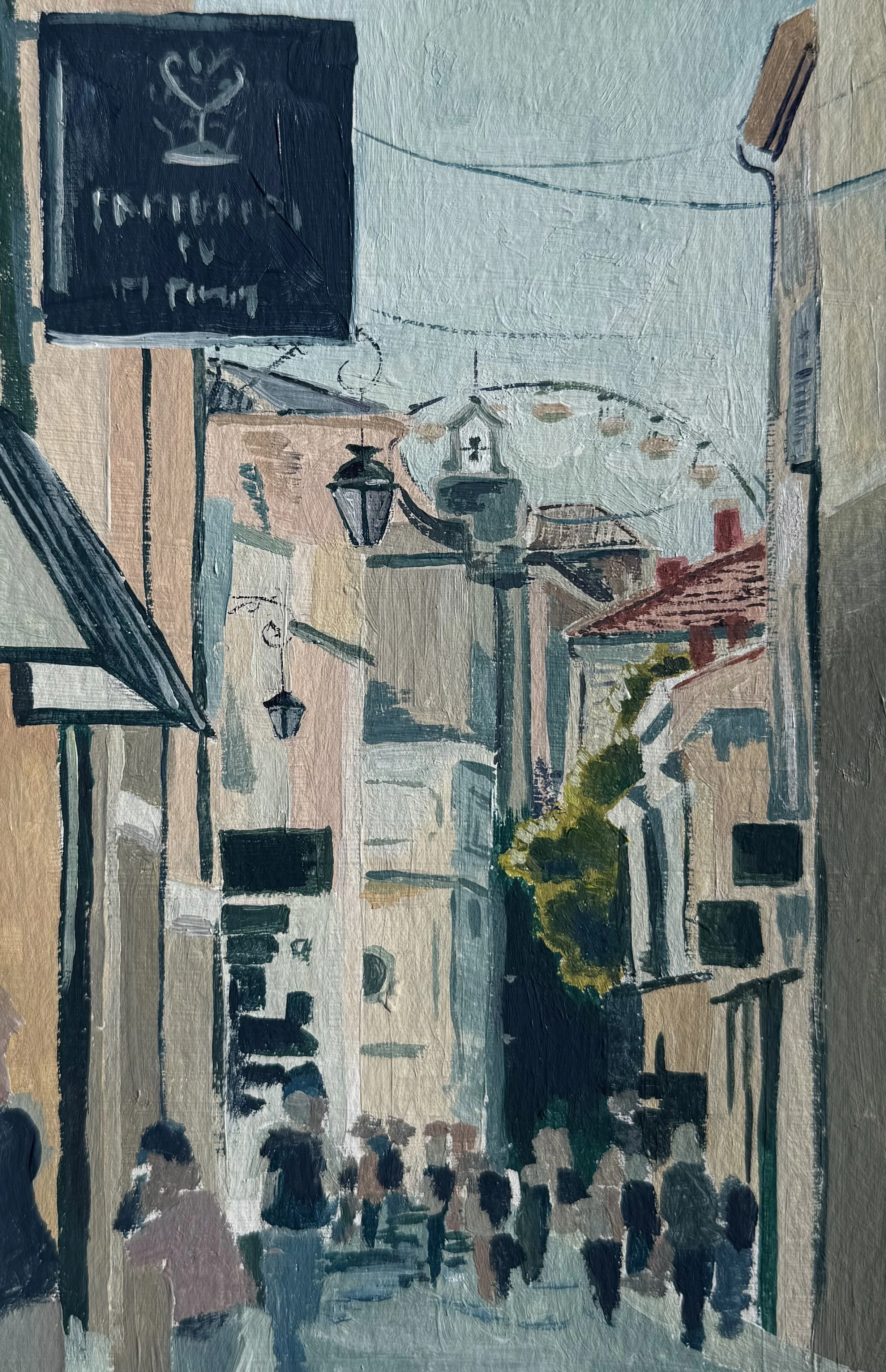 Avignon, Fr
Acrylic on Paper
5"x7"
