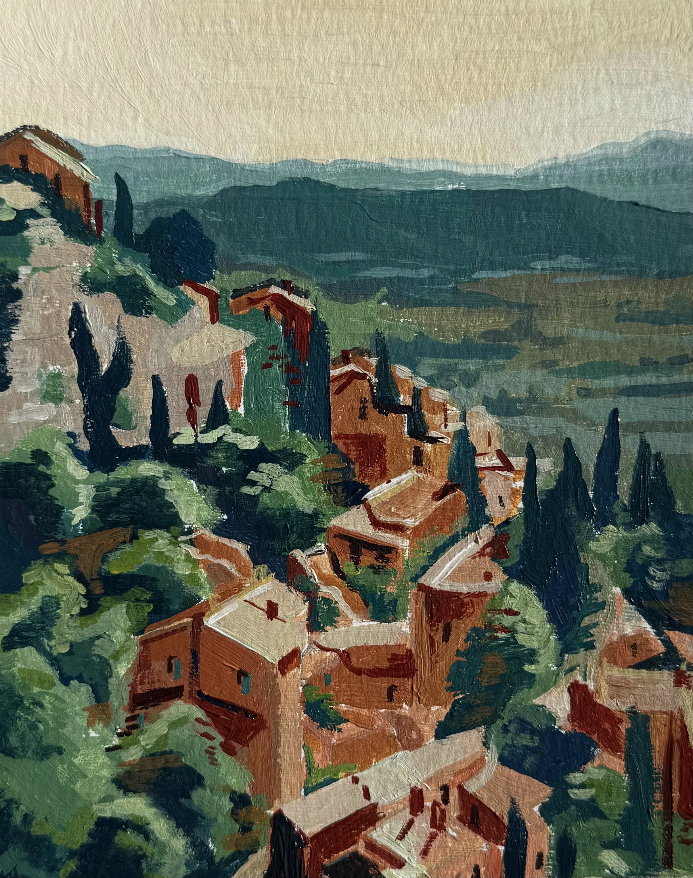 Gordes, Fr
Acrylic on Paper
5"x7"
