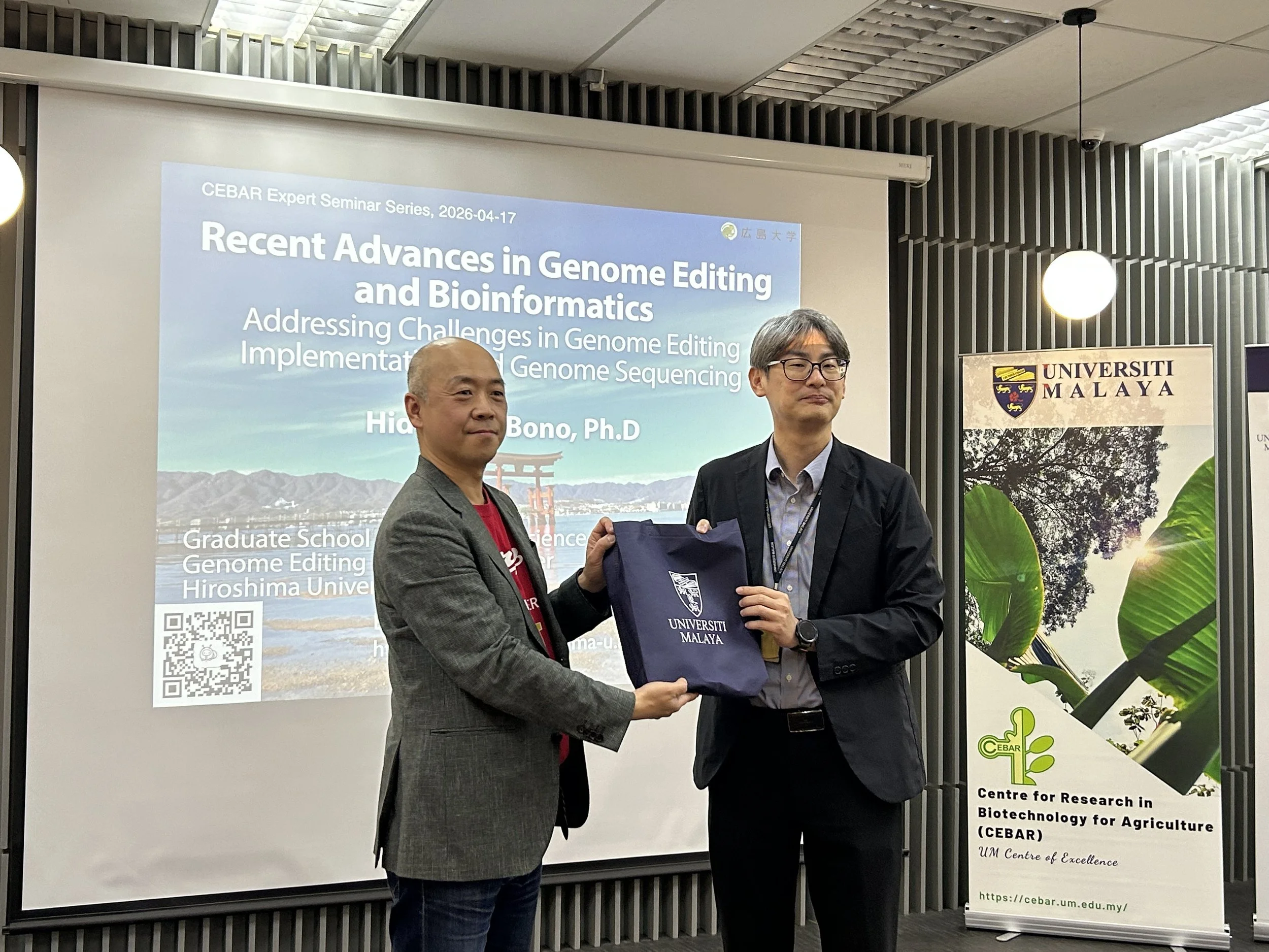 PtBio CSO Hidemasa Bono Delivers Lecture at Universiti Malaya