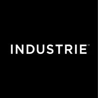 Black background with white text reading "INDUSTRIE"