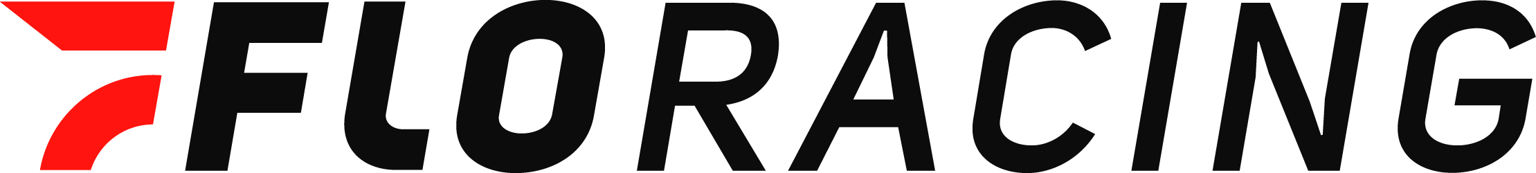 Fioracing logo with red and black design elements