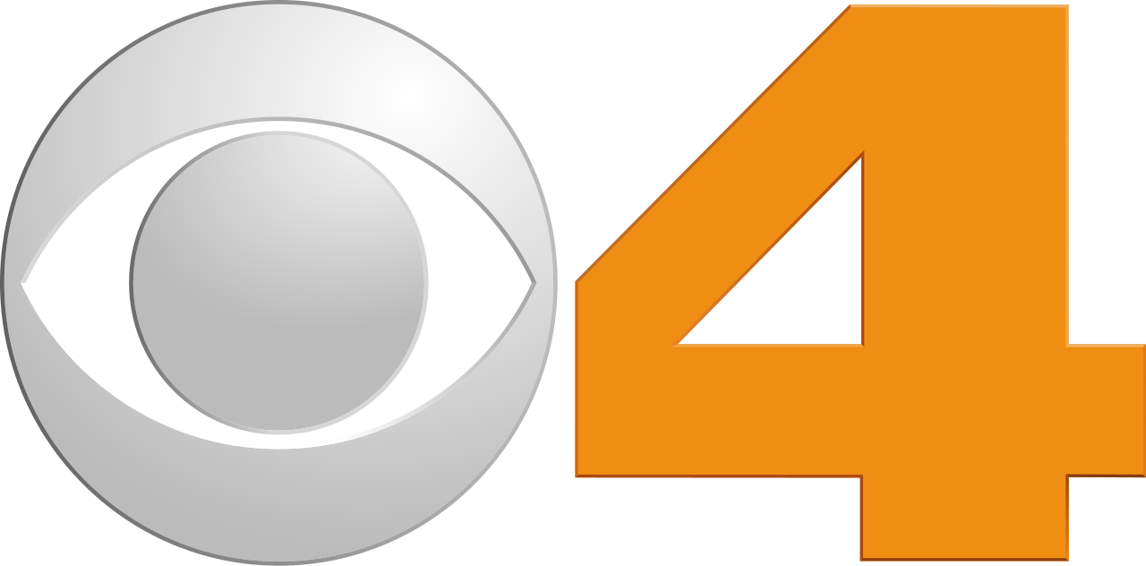CBS logo next to a large orange number 4.
