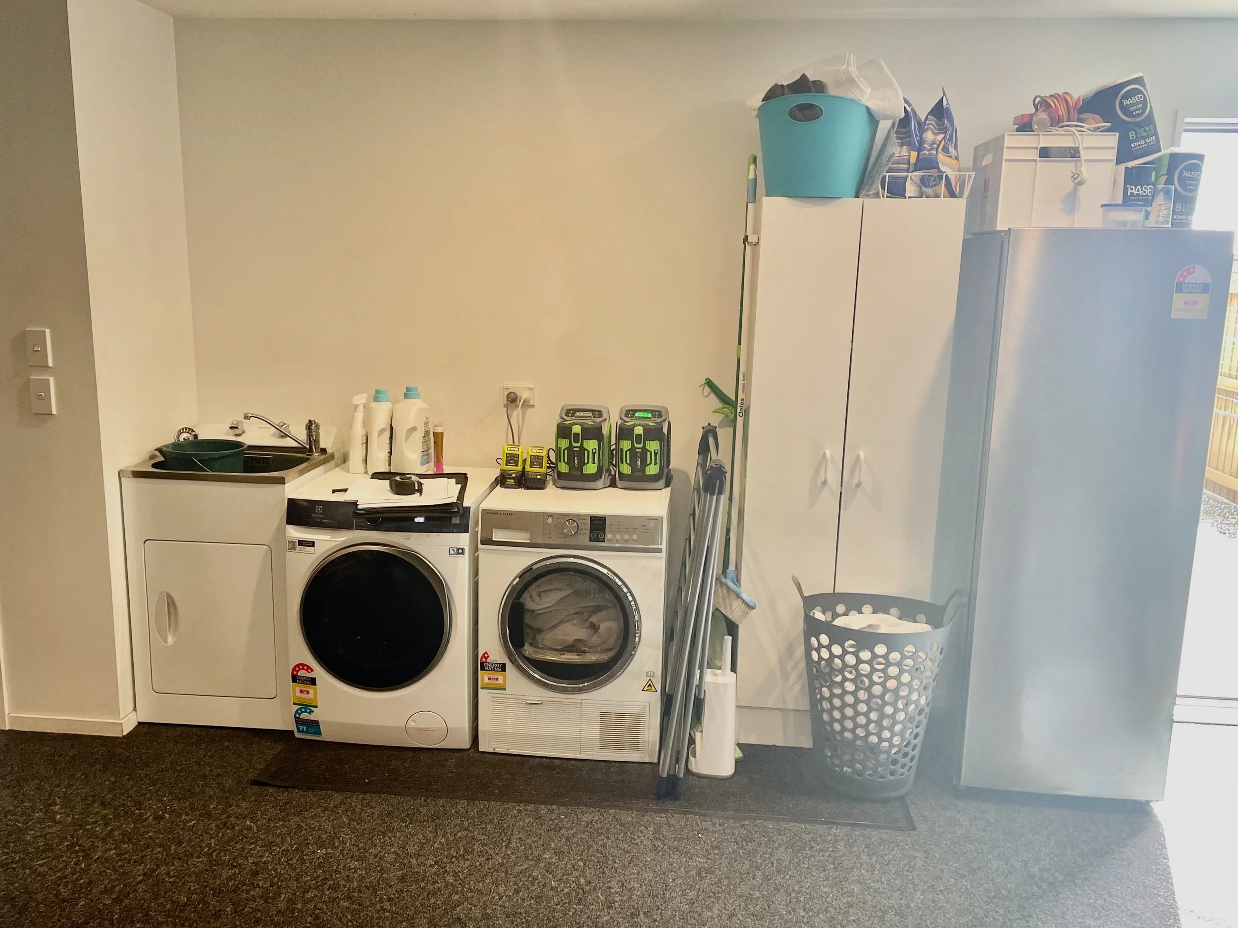 pre-renovation laundry