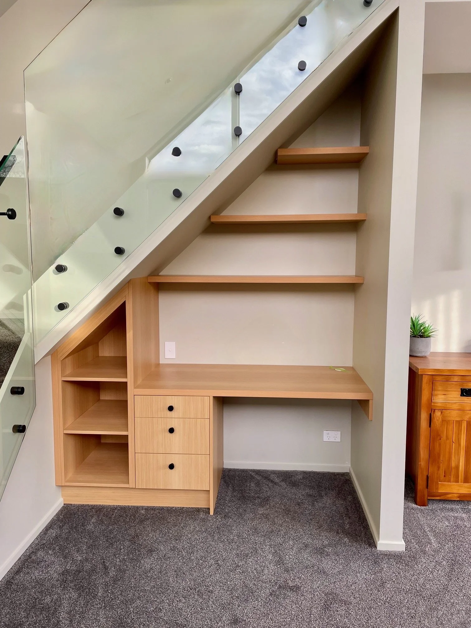 renovated home office