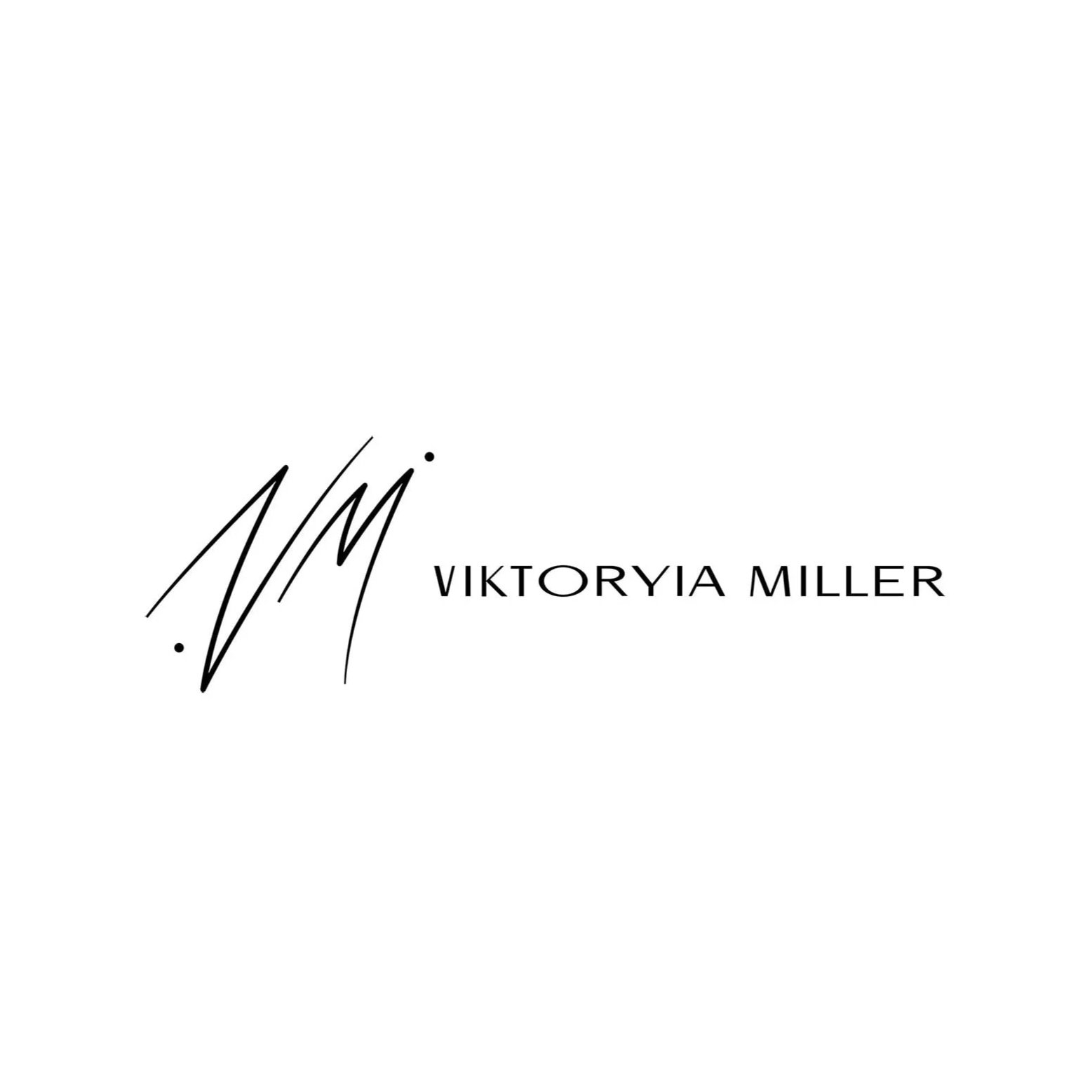 Logo VIKTORYIA MILLER - MAKEUP ARTIST - HAIRSTYLIST - SAN DIEGO