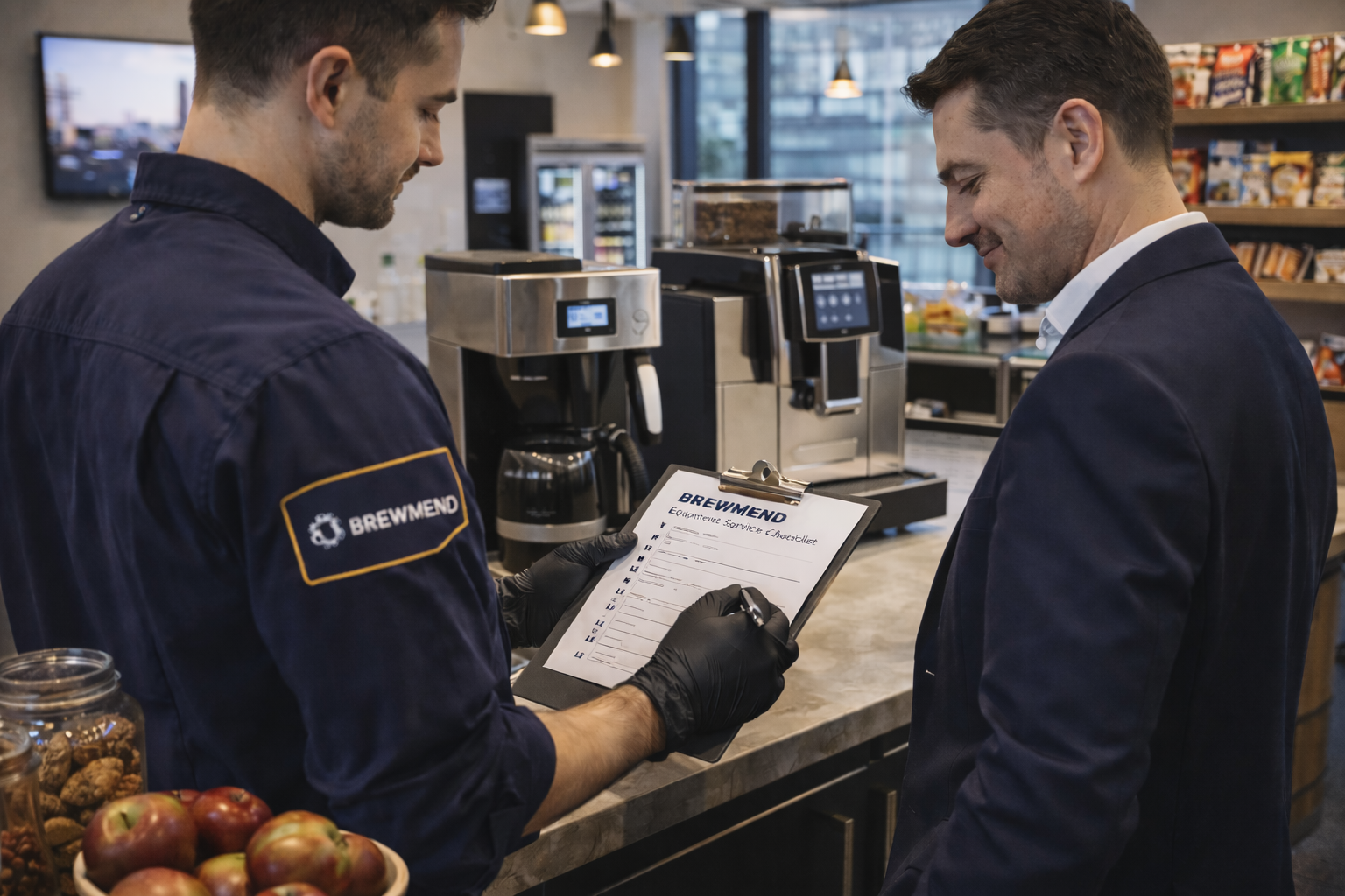 Corporate Coffee Equipment Service